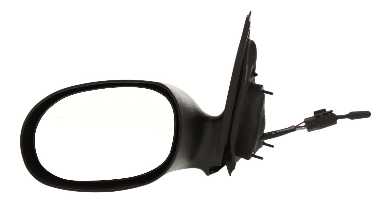 AM PT CRUISER 01-03 MIRROR LH Manual Adjust Non Folding Non Heated Textured SKU CH22L Partslink CH1320185 OEM 4724655AE