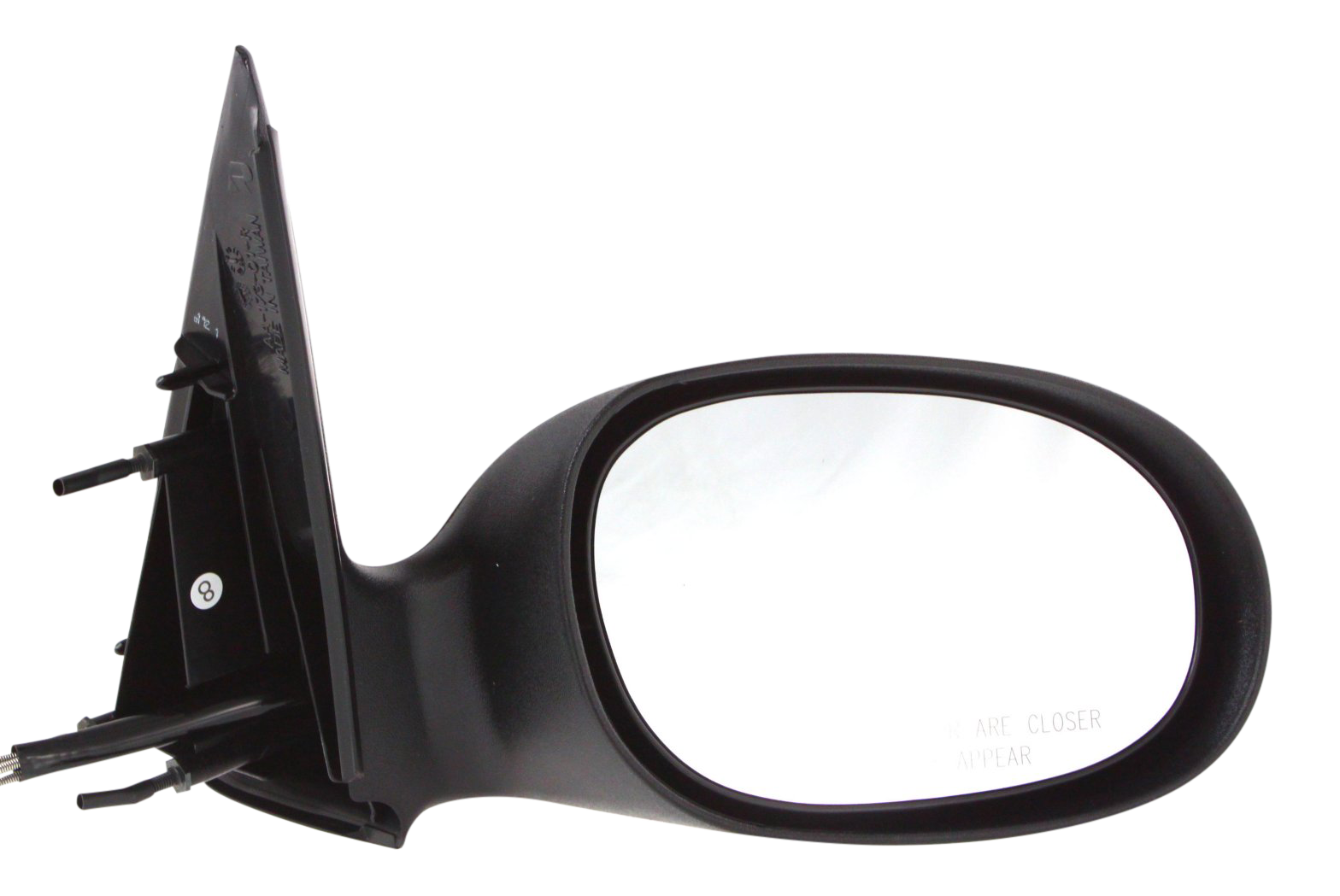 AM PT CRUISER 01-03 MIRROR RH Manual Adjust Non Folding Non Heated Textured SKU CH22R Partslink CH1321185 OEM 4724654AE