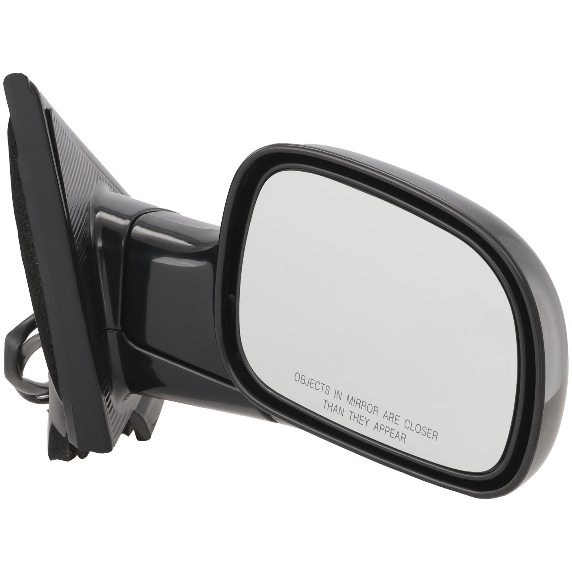AM CARAVAN 01-07 MIRROR RH Power Manual Folding Non Heated Paintable SKU CH24ER Partslink CH1321204 OEM 4857876AC