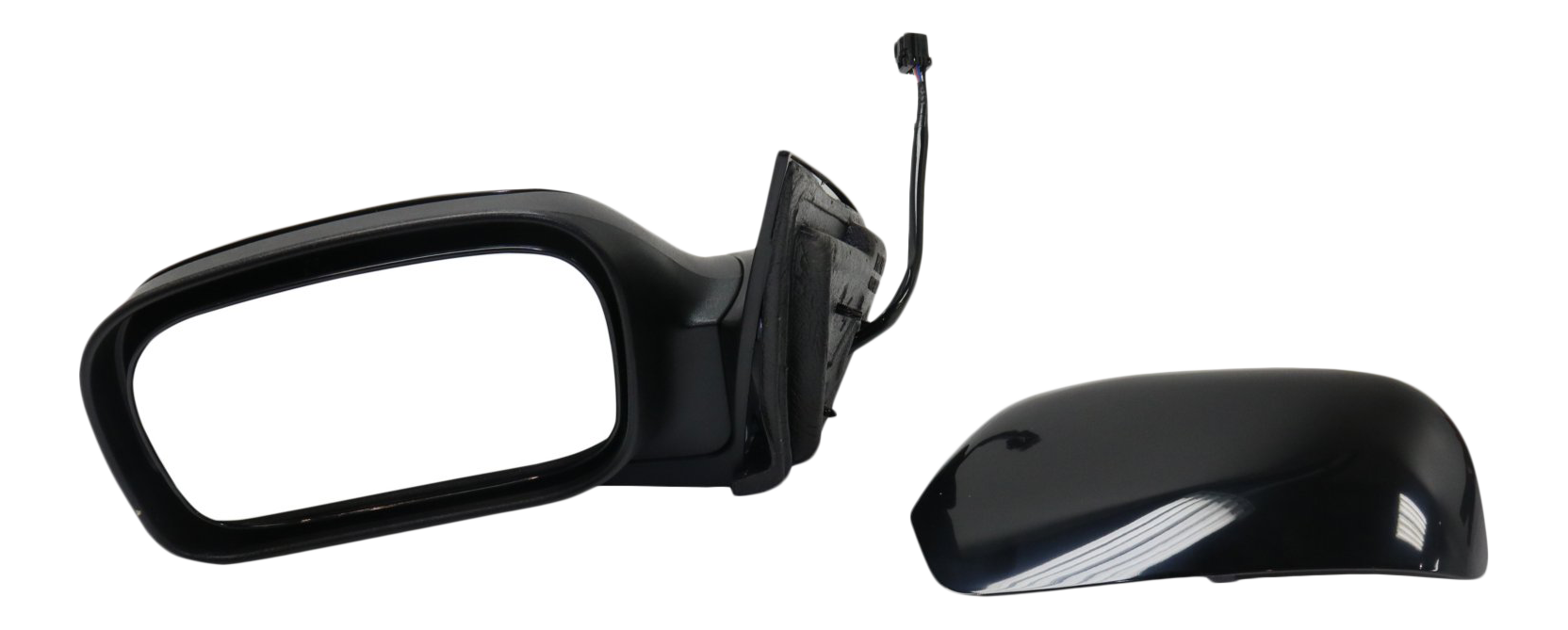AM PACIFICA 06-08 MIRROR LH Power Manual Folding Heated Paintable Textured 2 Caps No Auto dimming and Memory SKU CH40EL Partslink CH1320297 OEM 5113603AB