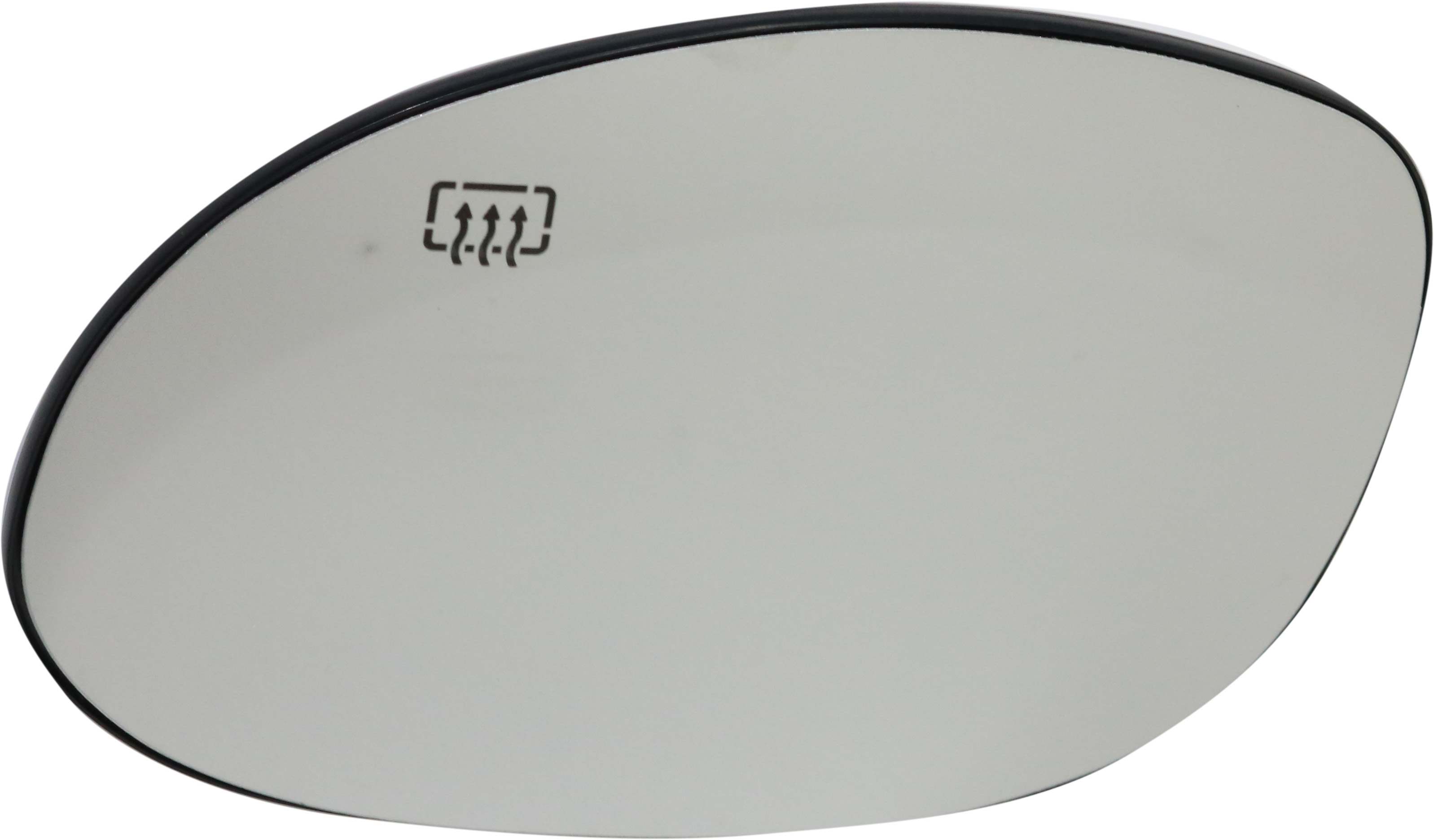 AM PT CRUISER 04-10 MIRROR GLASS LH Heated Conv Wgn w Backing Plate SKU CH73GL Partslink CH1324148 OEM 5127773AA