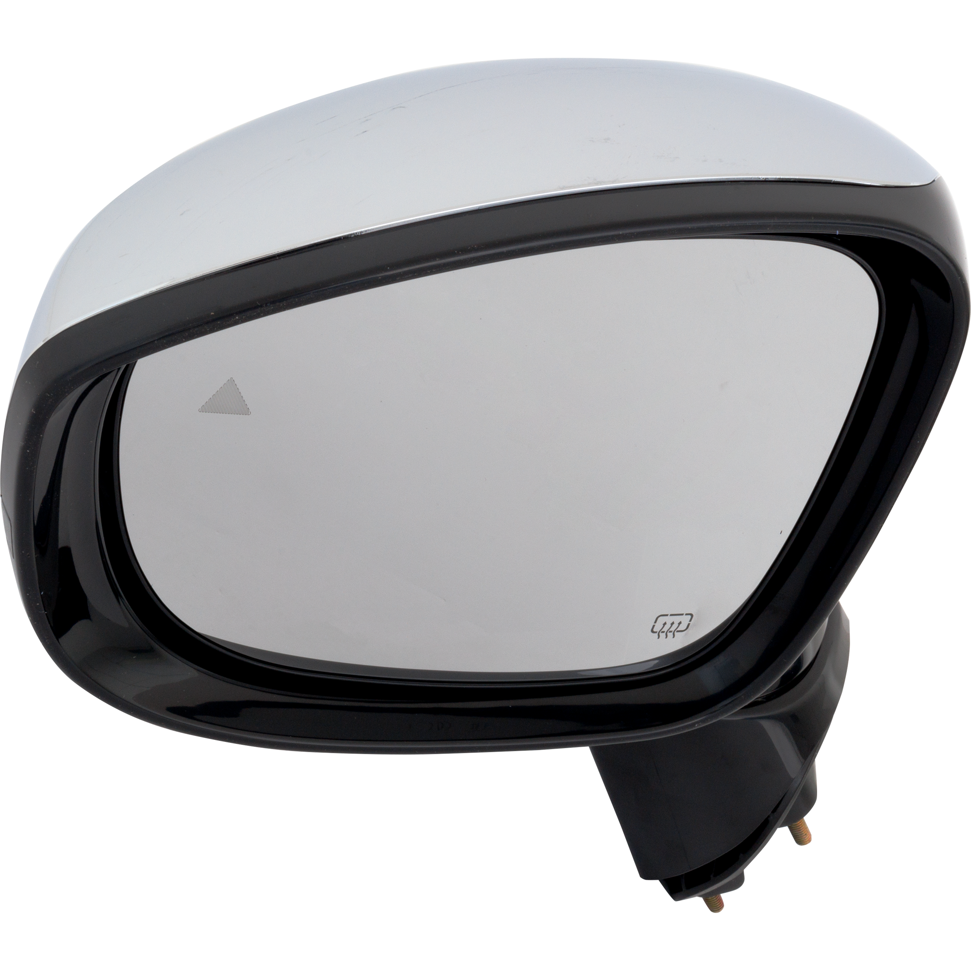 AM PACIFICA 20-20 MIRROR LH Power Manual Folding Heated Chrome w In housing Signal Light BSD in Glass No Memory Puddle Light Auto Dimming Surround View Camera Exc. Hybrid Models SKU CH94CL S Partslink CH1320518 OEM 6WZ011ARAA