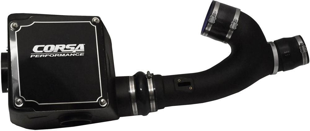 AM CORSA DB TM AIR INTAKE KIT dB TM Air Intake System Maintenance Free Donaldson PowerCore R Filter Lasts up to 150-000 miles or 4 years NO oil needed Improved Engine Efficiency Closed Box Minimi SKU COR44392