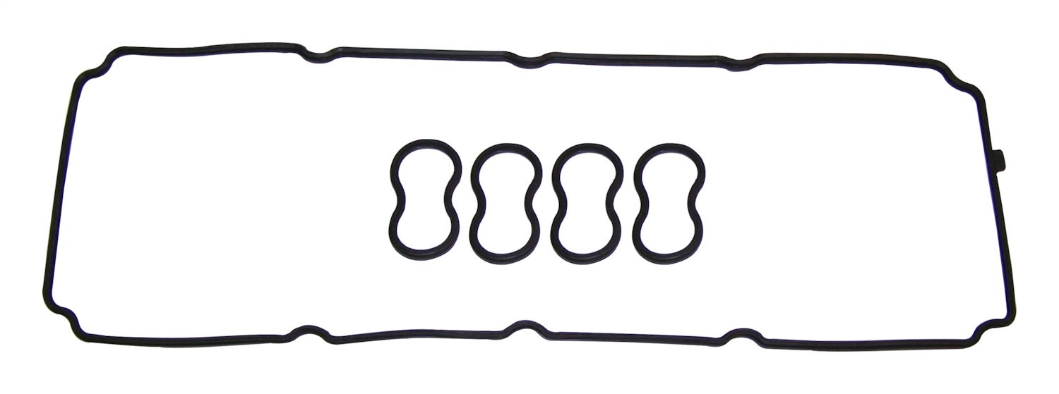 AM Black Silicone Kit Use Existing Hardware Left or Right Left or Right Valve Cover Gasket Kit Includes 1 Valve Cover Gasket and 4 Well Gaskets SKU CR5114179AB OEM 5114179