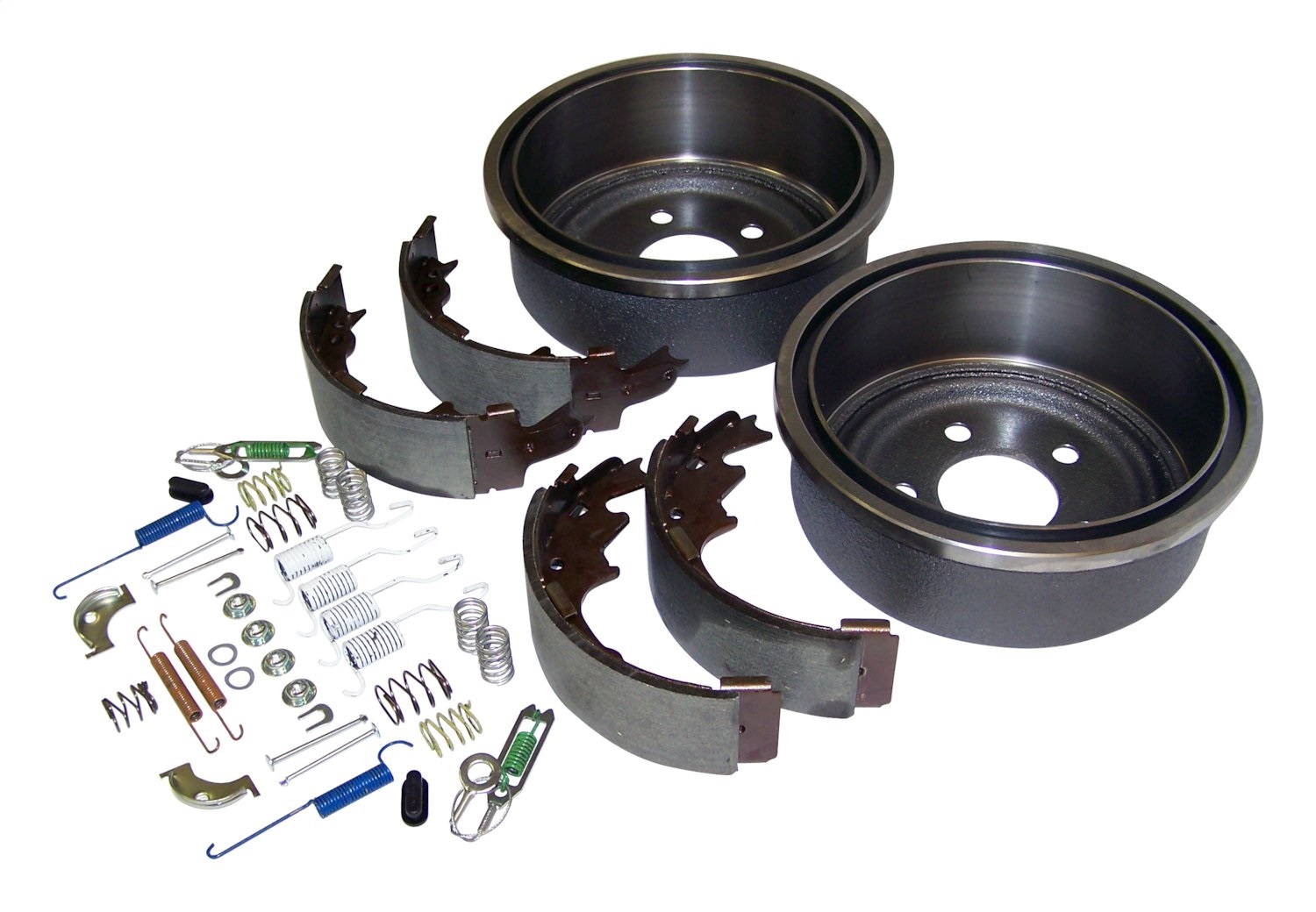 AM Multi Colors Metal Kit Included Rear Left Right w 9 X 2-1-2 Drums after 3-10-2000 Rear Drum Brake Service Kit Includes Drums Shoe Set and All Necessary Hardware SKU CR52005350KL