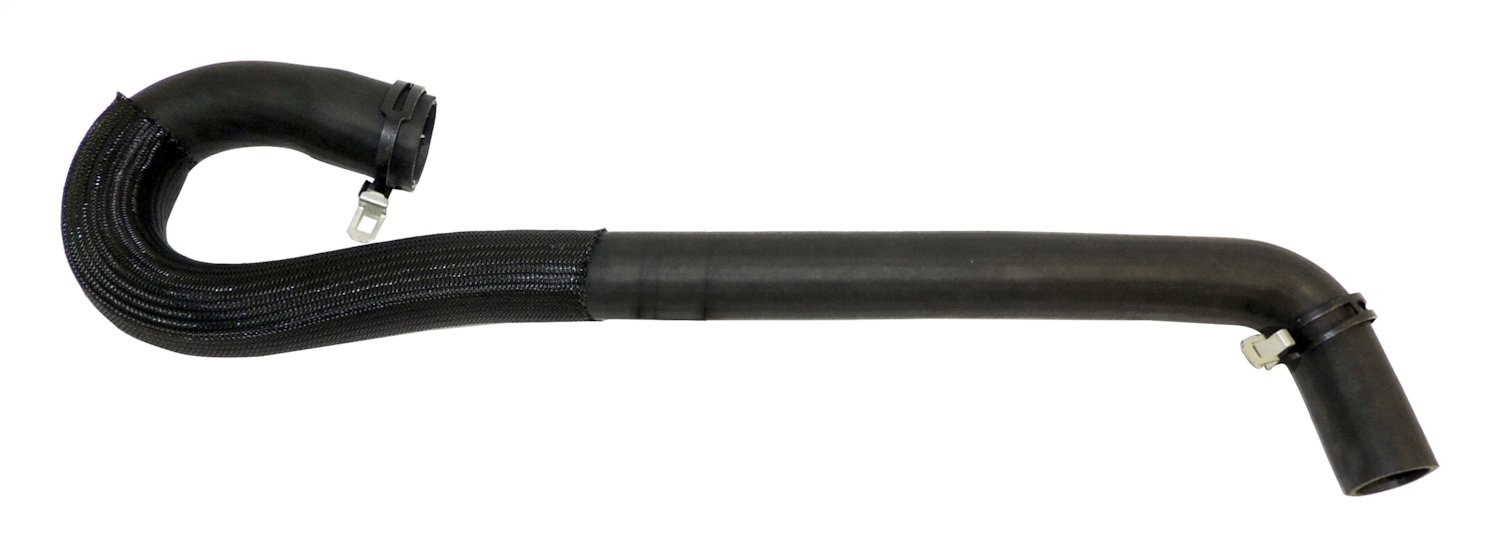 AM Black Metal Rubber Sold Individually Included Upper Upper Radiator Hose Includes Clamps Braided Protective Loom SKU CR55038026AG OEM 55038026-55038026AE 55038026