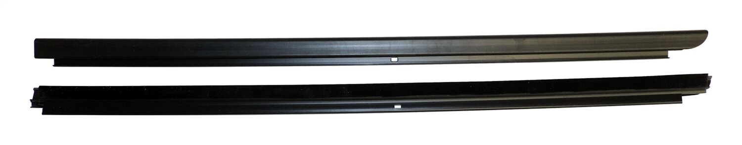 AM w Full Steel Doors Front Door Glass Weatherstrip Set Includes Left Right Front Outer Door Glass Weatherstrips SKU CR55395268K