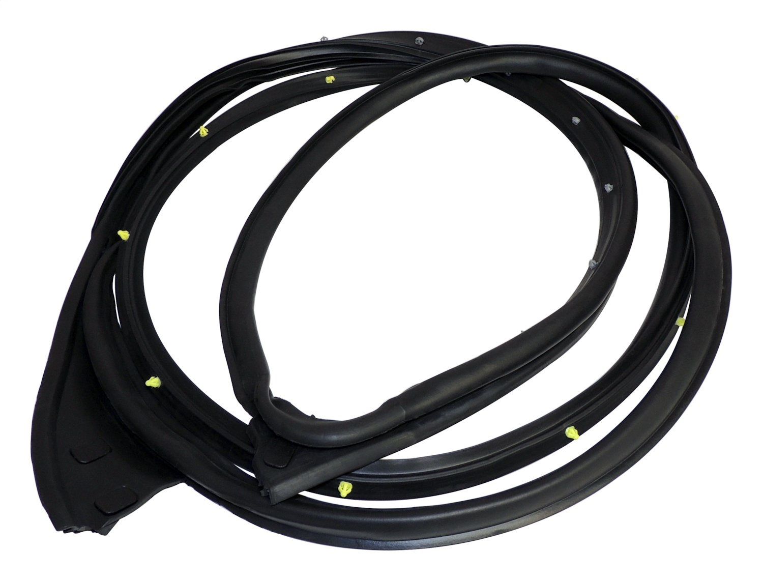 AM Direct Fit Black Rubber Front Right Right Front Door Weatherstrip Sold Individually SKU CR55399212AD