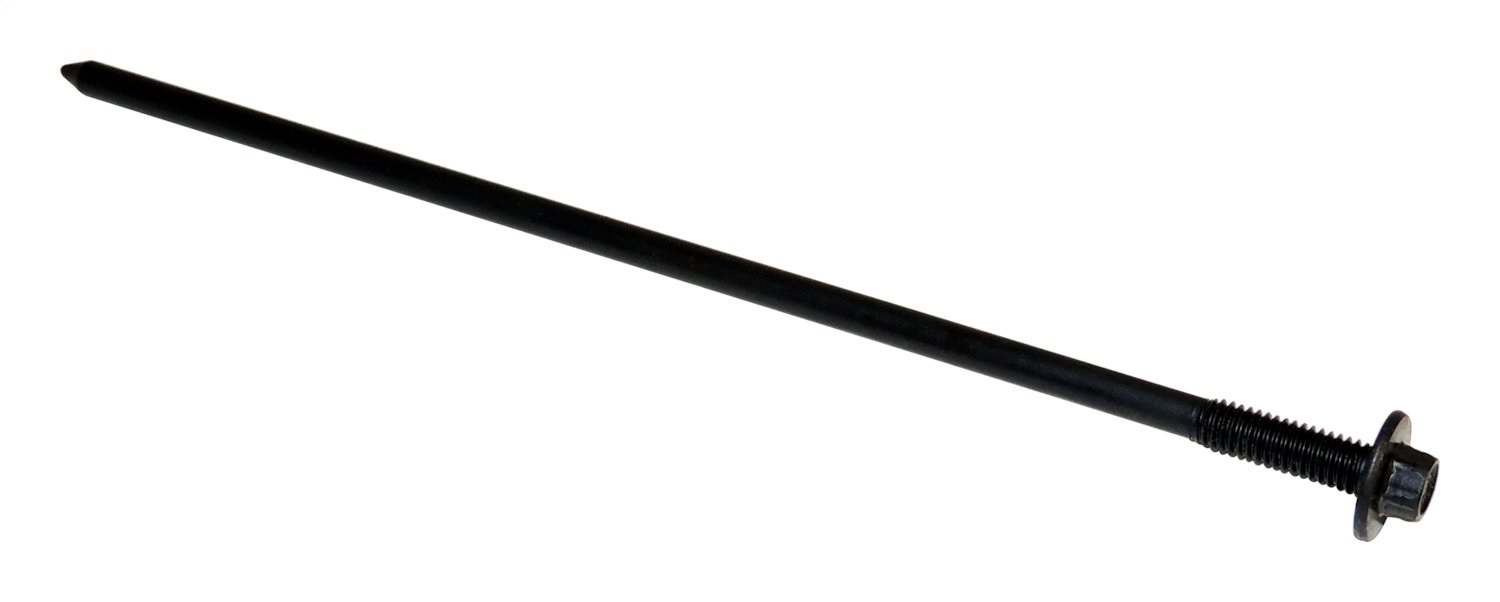 AM Black Steel Left Right Left or Right Headlight Mounting Screw Sold Individually 1 year or 12-000 mile Crown limited warranty SKU CR6506566AA
