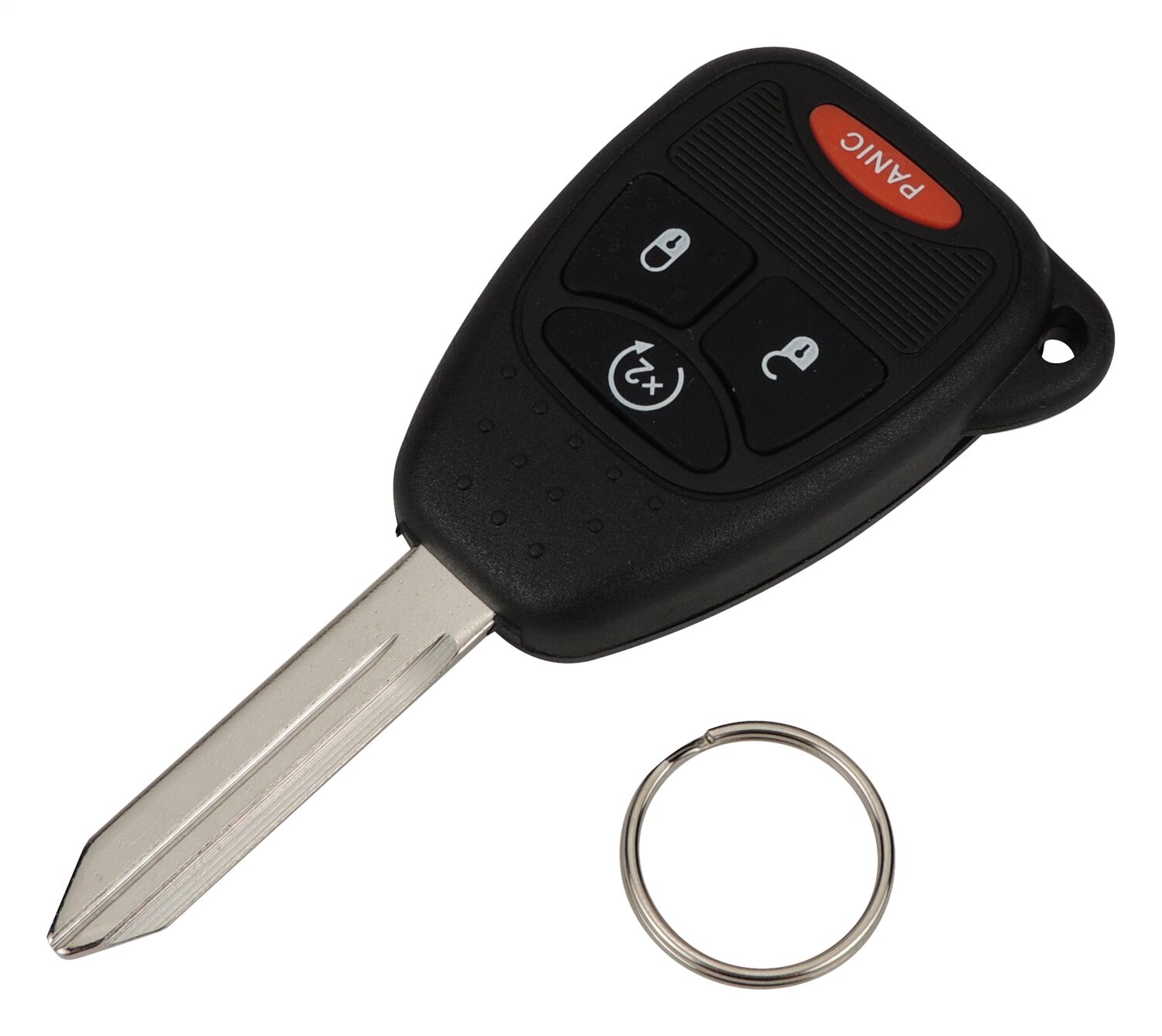 AM Key Fob for 2008-2018 Jeep JK Wrangler 2010-2017 Jeep MK Compass Patriot SKU CR68039414AE