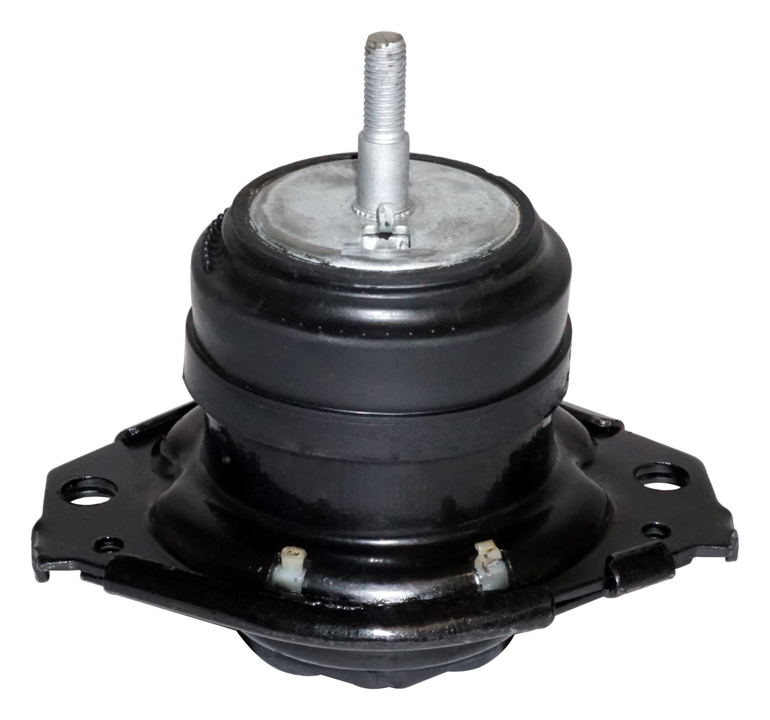 AM Black Steel Rubber Front Left or Right Use Existing Hardware Left or Right Engine Mount Sold Individually 1 year or 12-000 mile Crown limited warranty SKU CR68110950AC