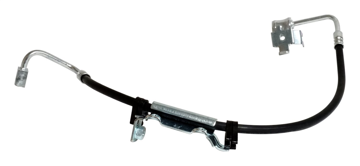 AM Black Rubber Steel Front Right Use Existing Hardware w 13in Front Brake Rotors Right Front Brake Hose Sold Individually SKU CR68184808AC