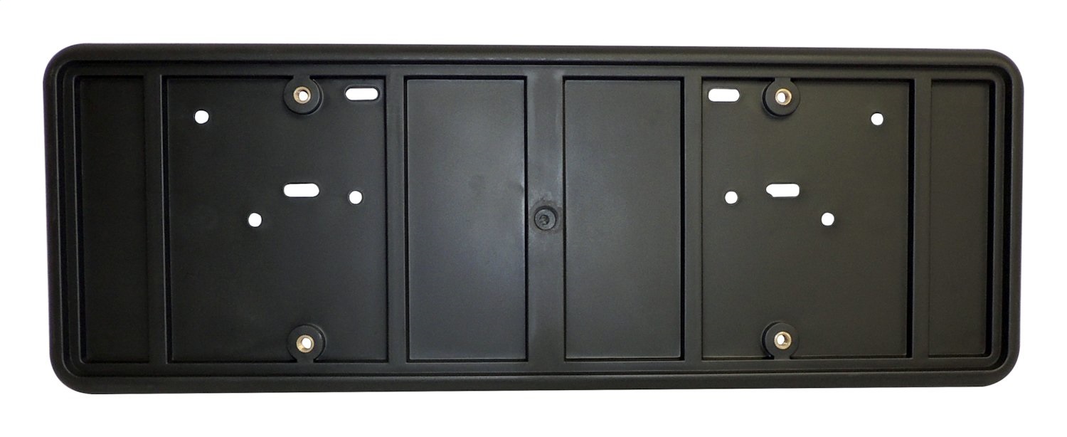 AM Direct Fit Black Plastic Steel Varies with Application License Plate Bracket for Chinese Market Sold Individually Use Existing Hardware SKU CR68213436AC