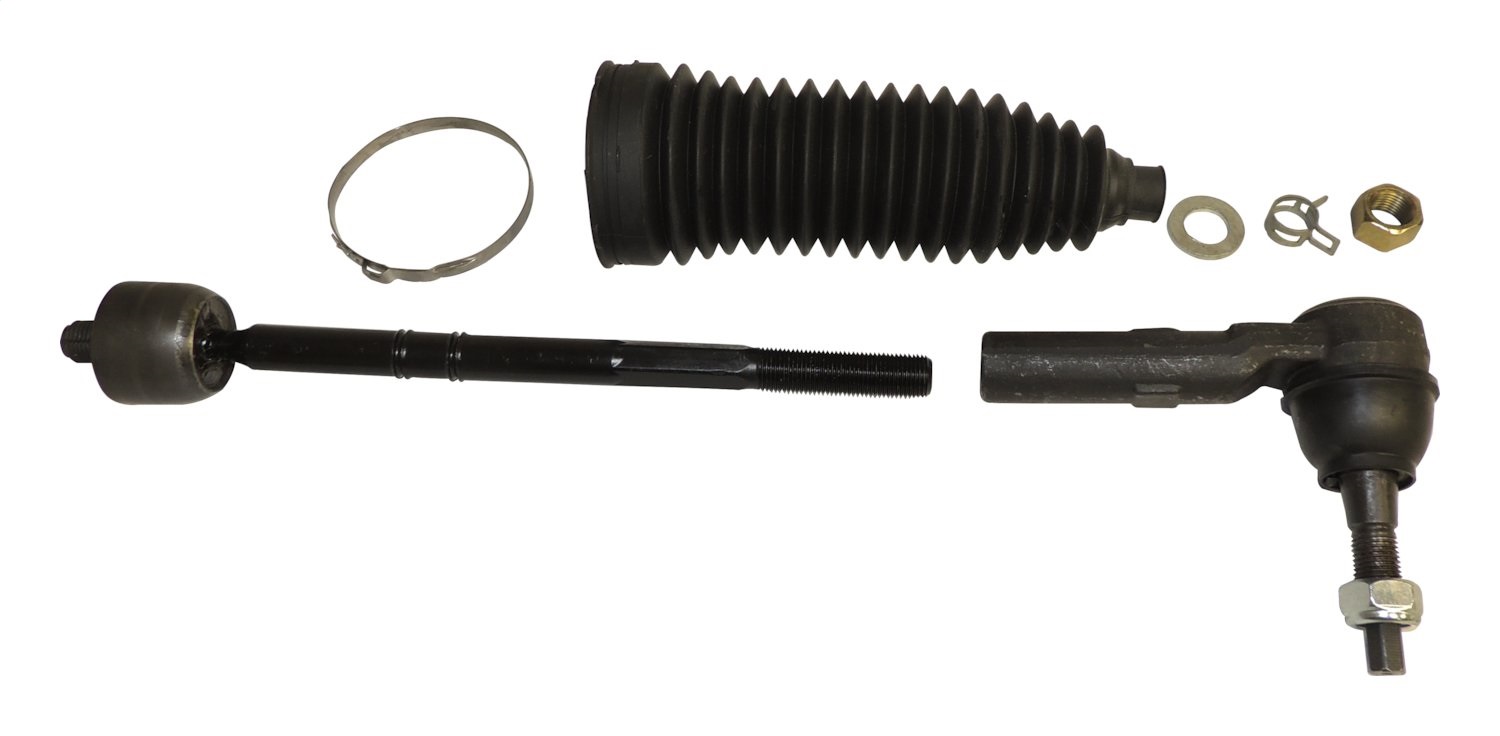 AM Right Tie Rod End Kit Includes 1 Inner and 1 Outer Tie Rod End Jam Nut Bellows Boot Clamps and Tie Rod End Nut SKU CRTRK2
