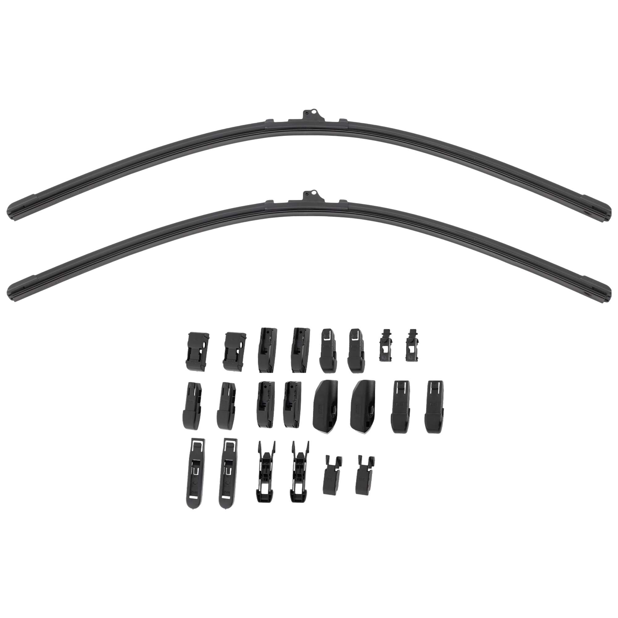 AM XJ6-82-87 XJS 85-96 WRANGLER 07-17 FRONT BEAM WIPER BLADE SET 15in. Driver Side and 15in. Passenger Side Set of 2 SKU CSB1515-2