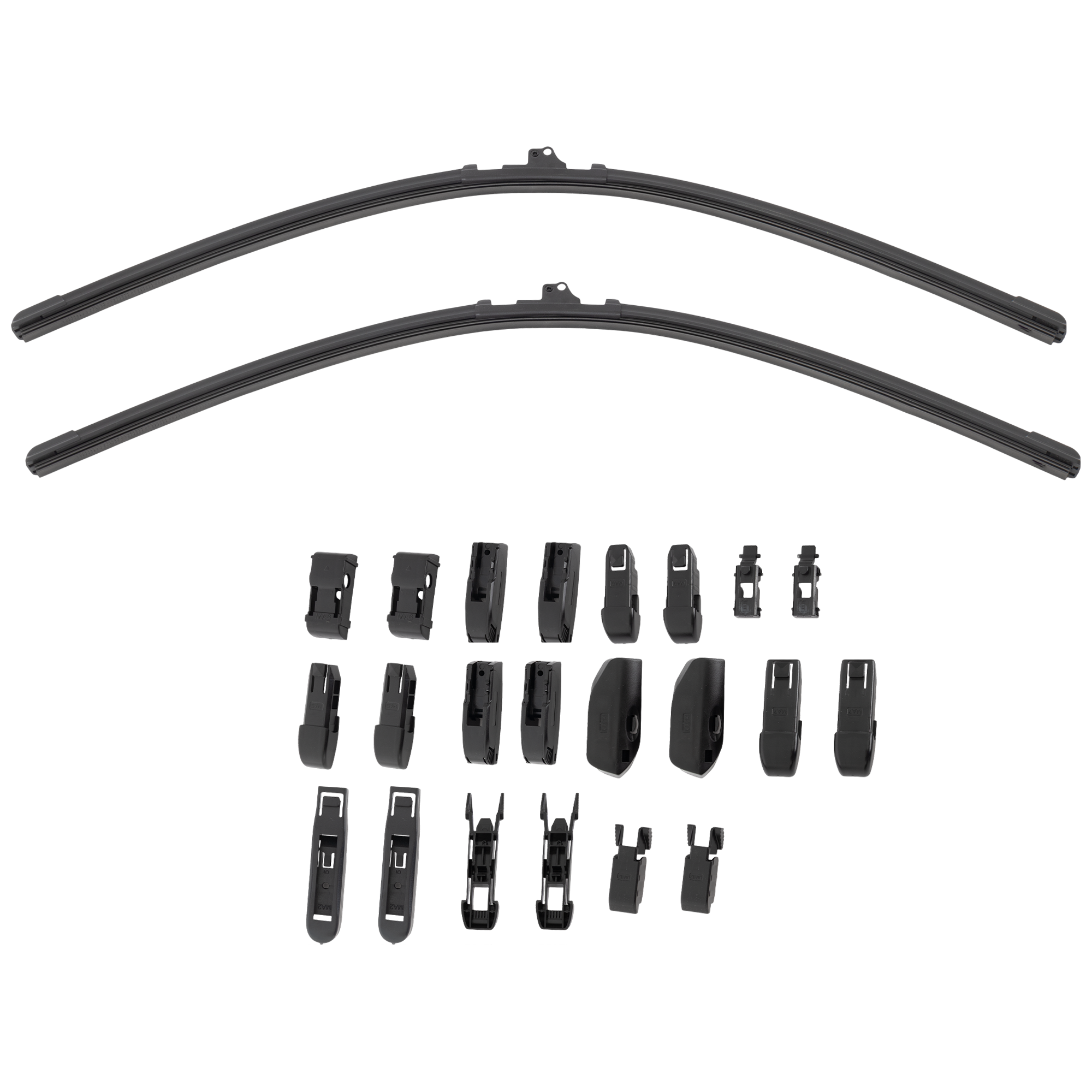 AM B2300-94-10 F SERIES 94-97 FRONT BEAM WIPER BLADE SET 18in. Driver Side and 18in. Passenger Side Set of 2 SKU CSB1818-2