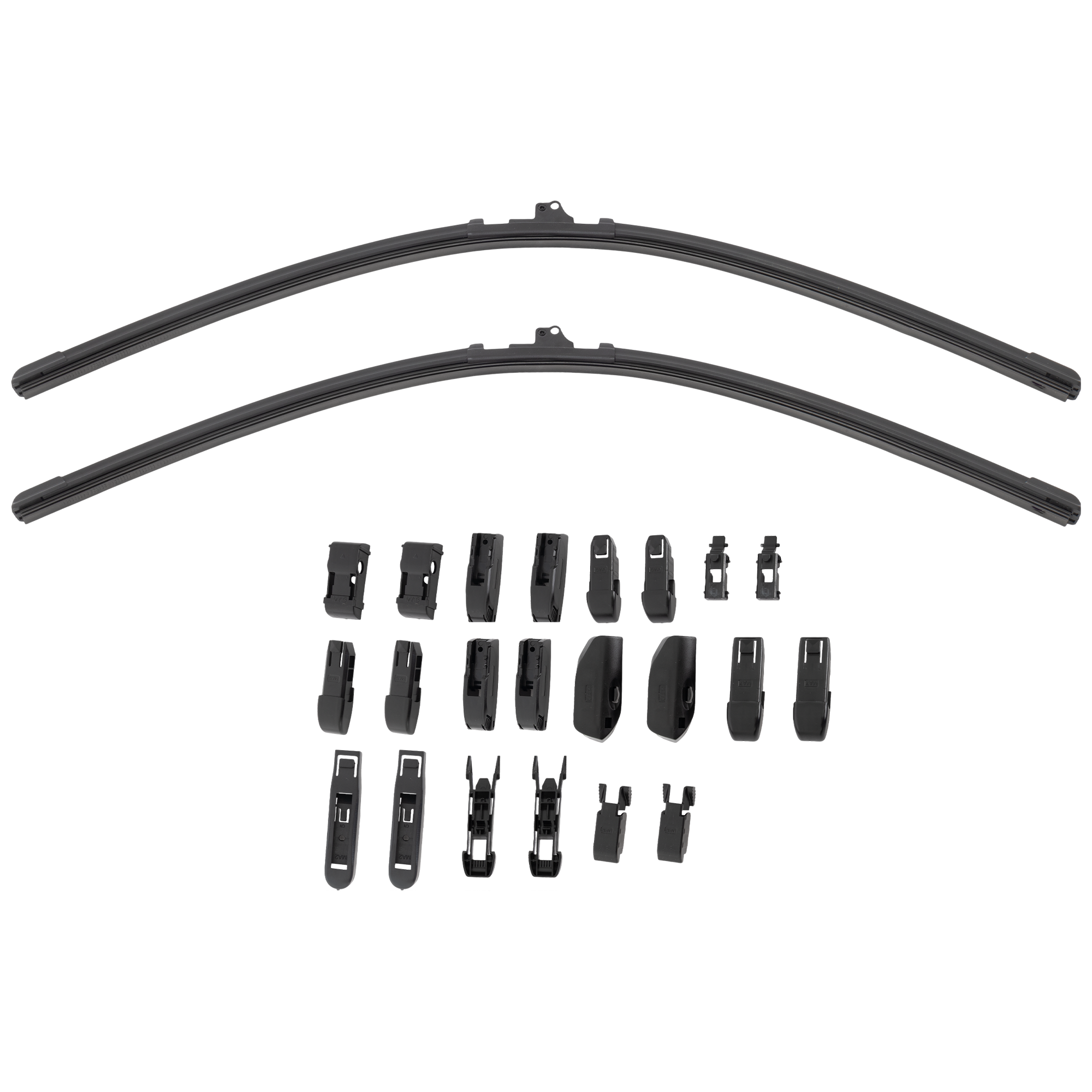 AM L200-01-03 LS1-00-00 FRONT BEAM WIPER BLADE SET 19in. Driver Side and 19in. Passenger Side Set of 2 SKU CSB1919-2