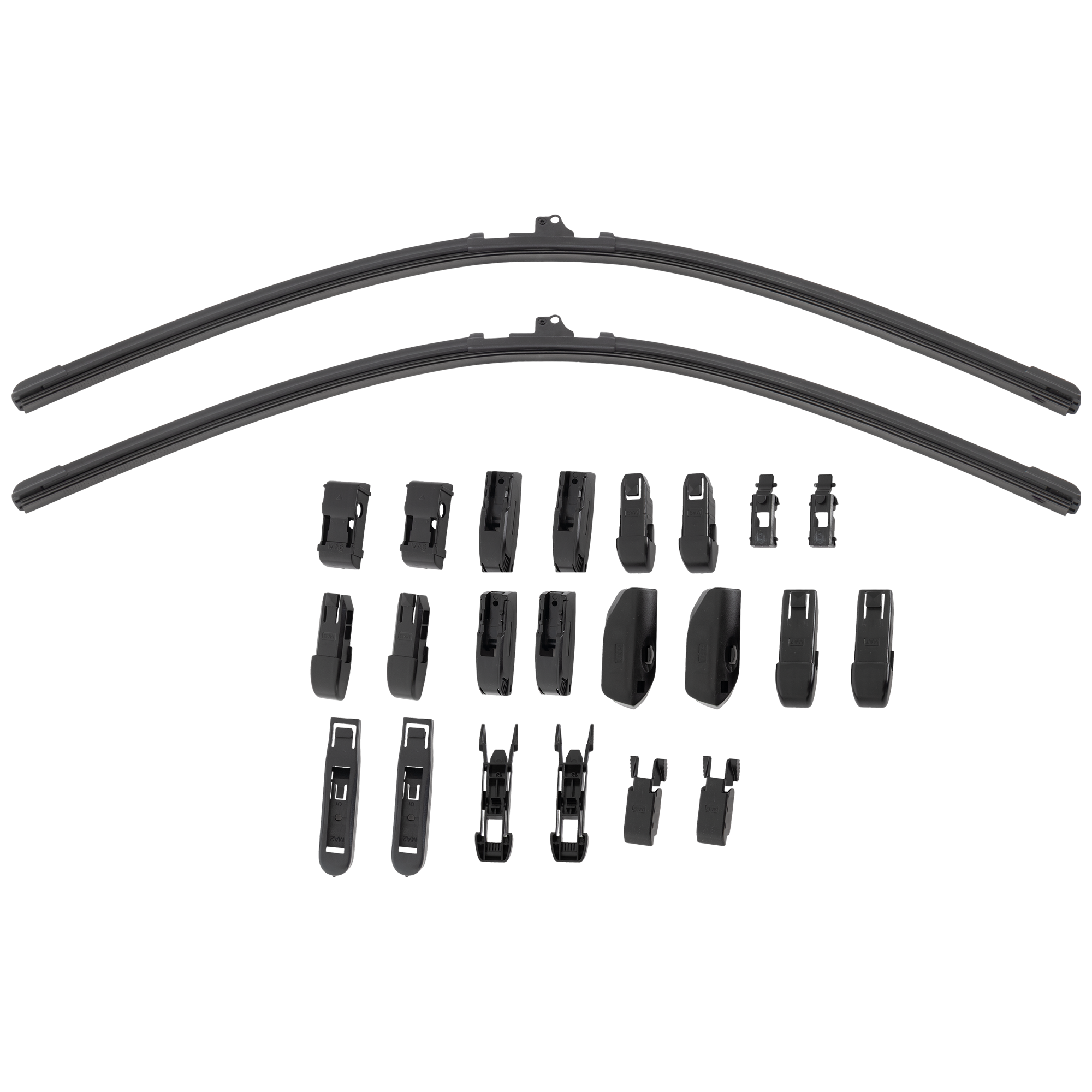 AM RAM 2500-03-09 SEQUOIA 23-25 FRONT BEAM WIPER BLADE SET 24in. Driver Side and 24in. Passenger Side Set of 2 SKU CSB2424-2