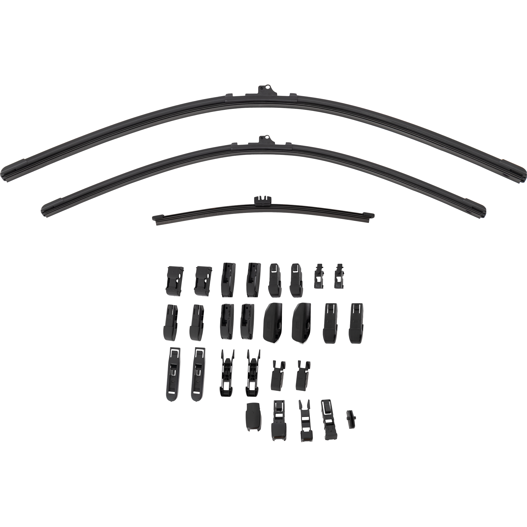 AM EXPLORER 11-19 GLS450 GLS580-20-25 FRONT BEAM AND REAR WIPER BLADE SET 26in. Driver Side 22in. Passenger Side and 11in. Rear Beam Blade Set of 3 SKU CSB2622RB11-3