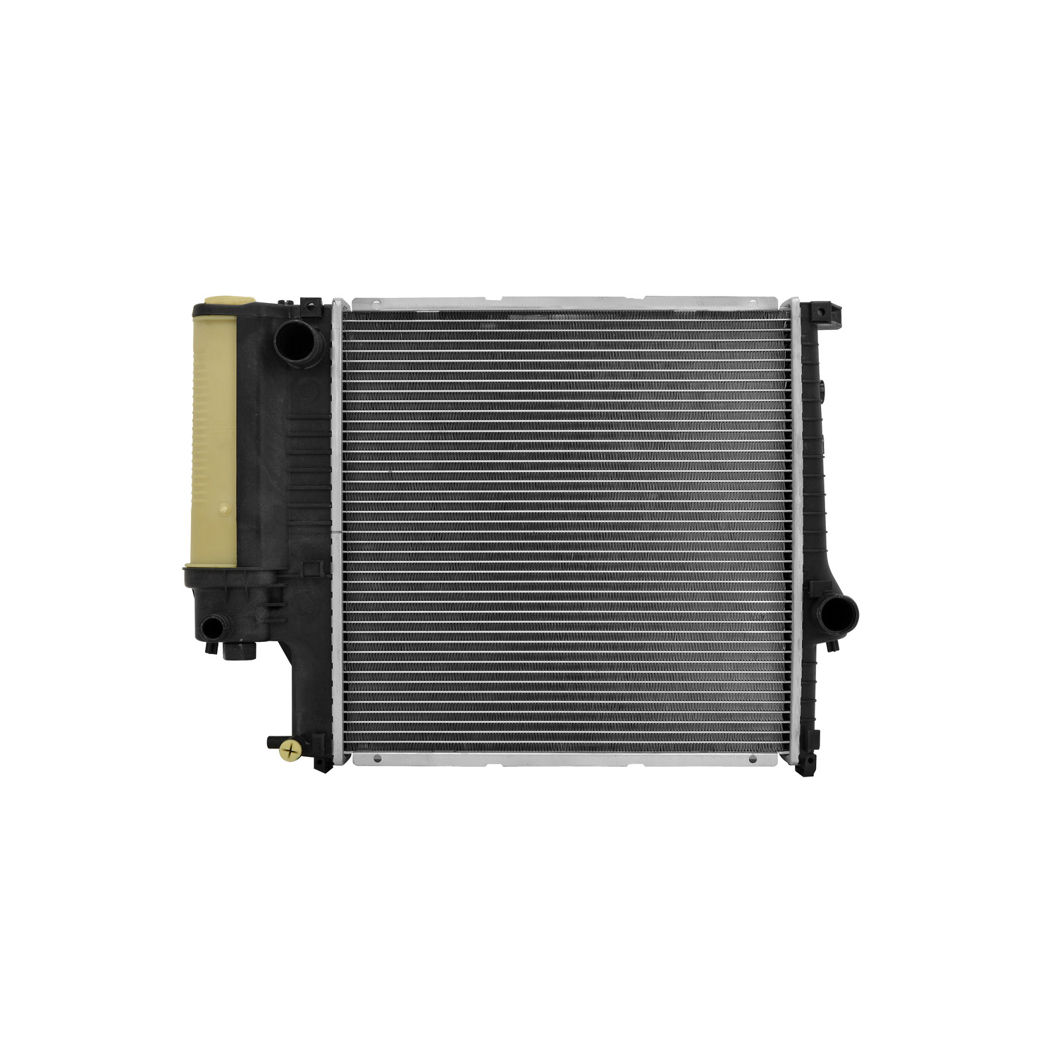 AM CSF RADIATOR RUGGED ALL METAL 1 ROW 17-5-16 x 17-1-16 x 1-5-16 in. core size 17-3-4 x 2-1-16 i SKU CSF2524 OEM 17111469175-17111469176-171117