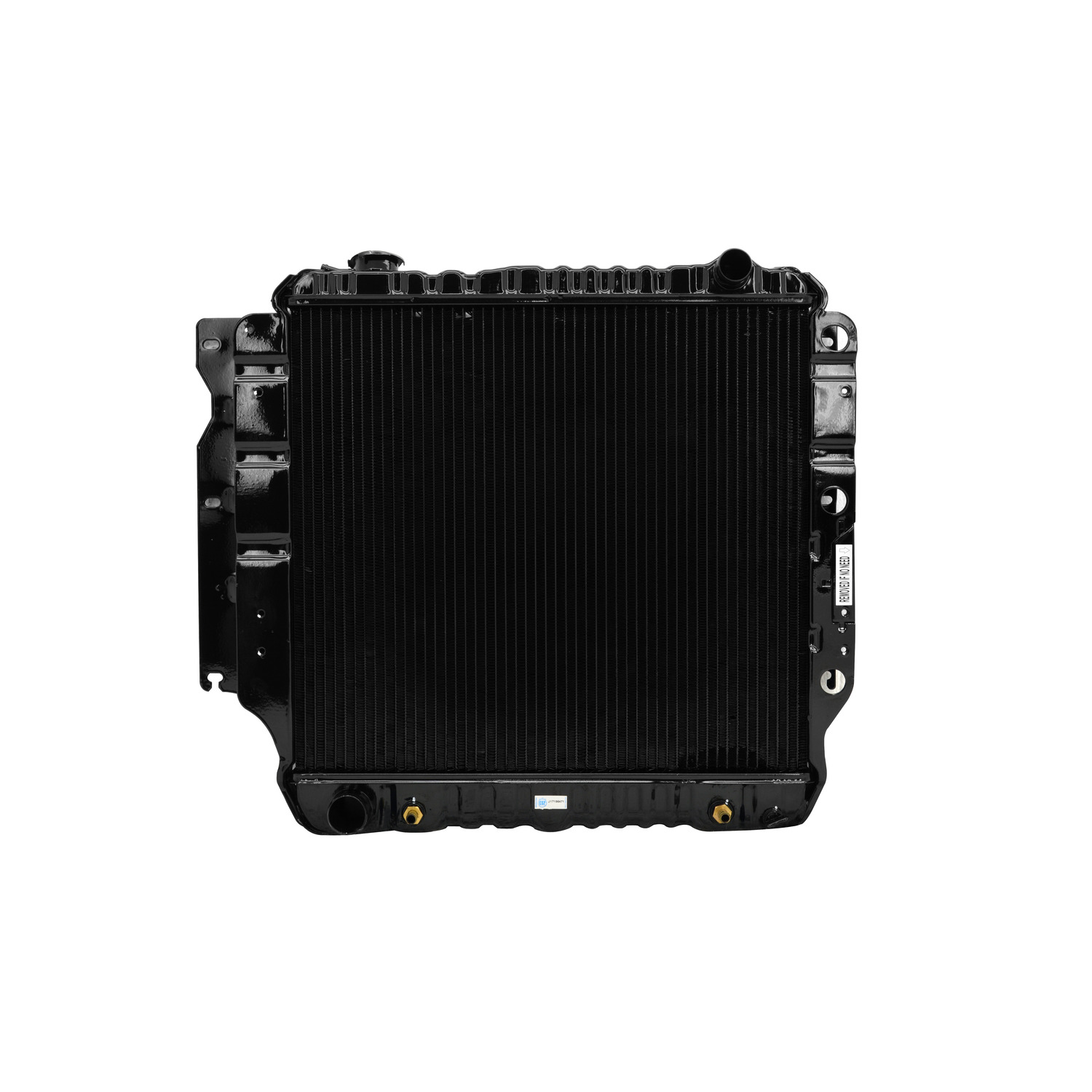AM CSF RADIATOR RUGGED ALL METAL 2 ROW 18-1-8 x 20 x 1-1-2 in. core size 20 x 2-3-4 in. tank inle SKU CSF2576 OEM 52004781-52006122-52006123-520