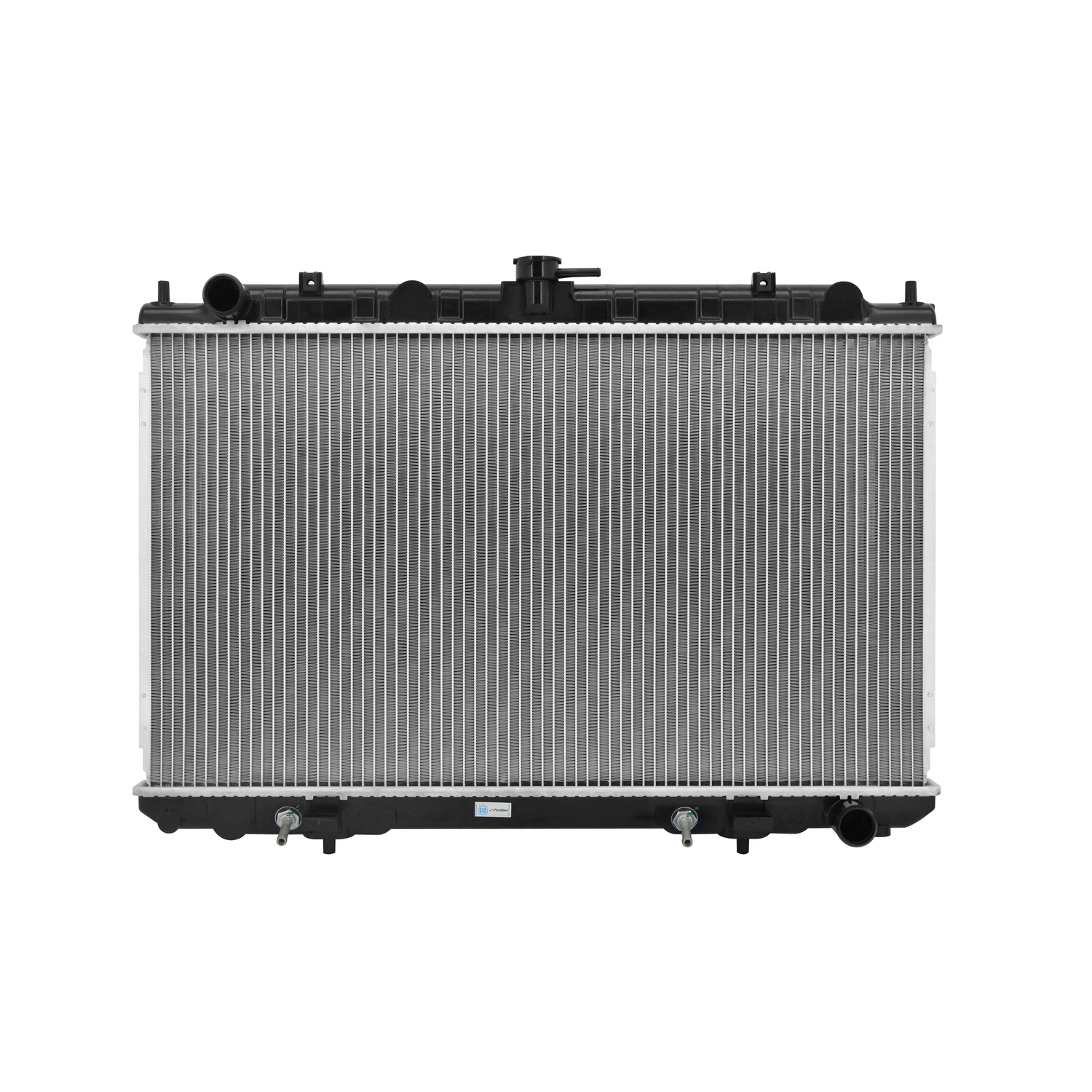 AM CSF RADIATOR ALUMINUM CORE PLASTIC TANKS 1 ROW 15-3-4 x 27-1-4 x 5-8 in. core size 27-3-16 x 1 SKU CSF2929 OEM 214602Y607-214605Y700
