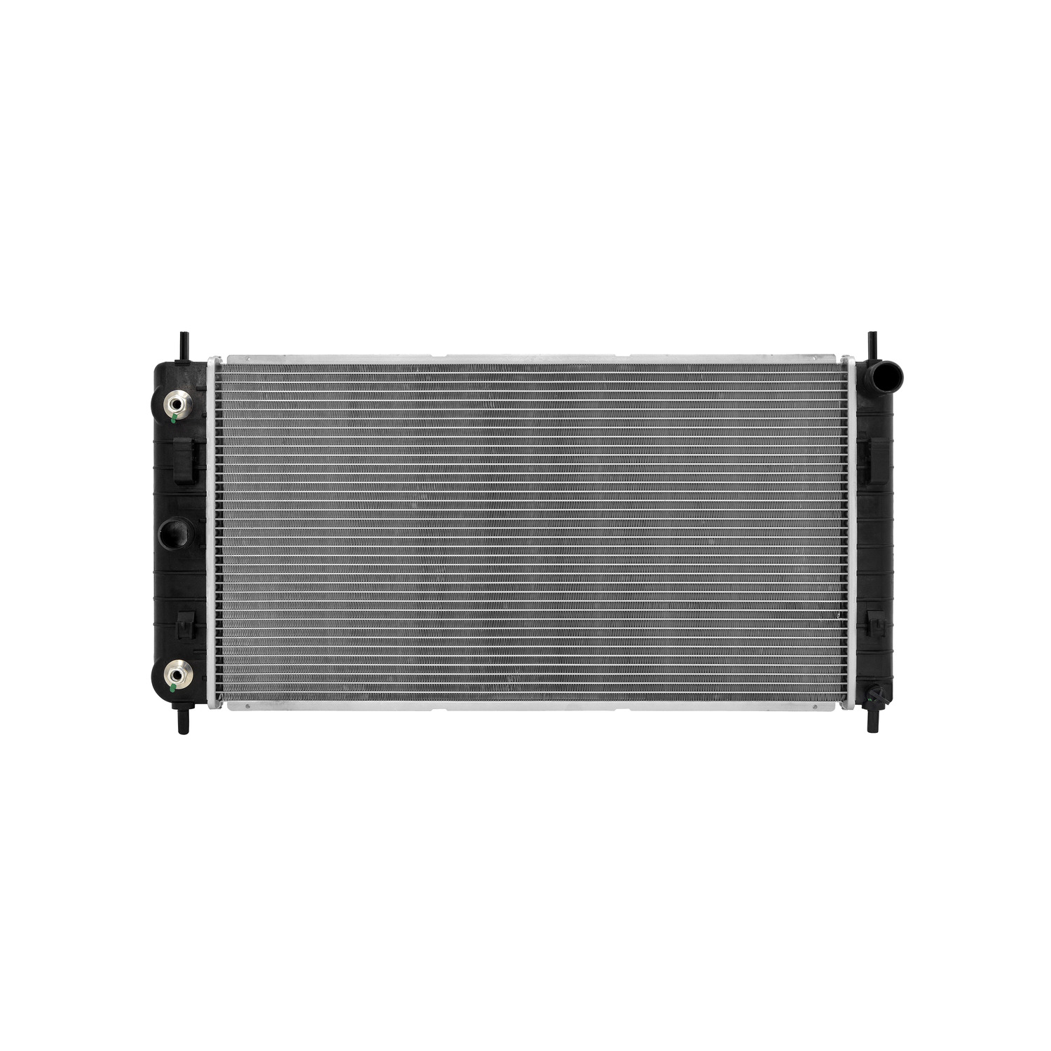 AM CSF RADIATOR ALUMINUM CORE PLASTIC TANKS 1 ROW 26-3-4 x 14-7-16 x 5-8 in. core size 14-15-16 x SKU CSF3263 OEM 52486987