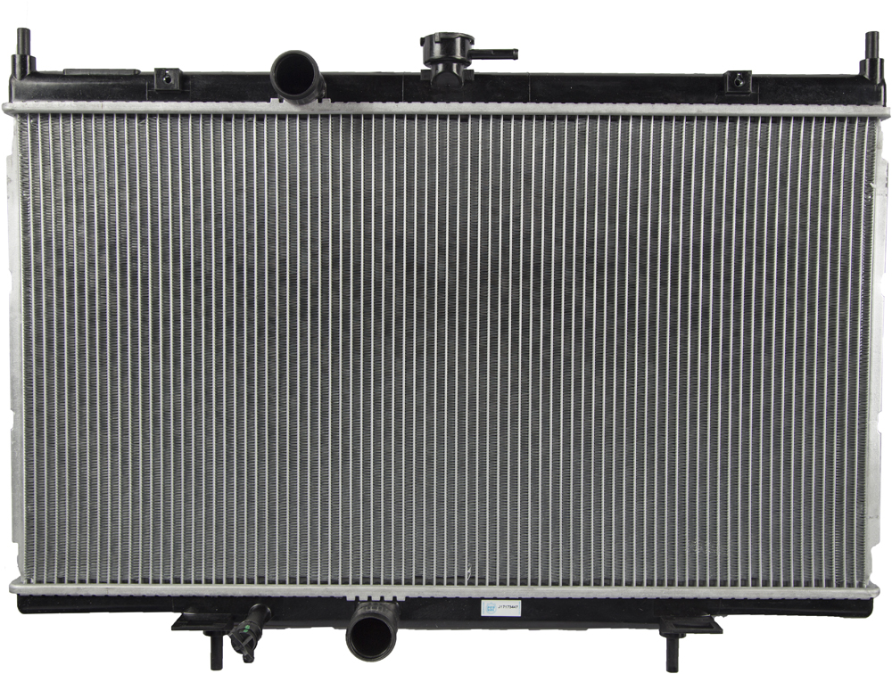 AM CSF RADIATOR ALUMINUM CORE PLASTIC TANKS 1 ROW 14-3-4 x 27-1-4 x 5-8 in. core size 27-3-16 x 1 SKU CSF3346 OEM 21400ET000