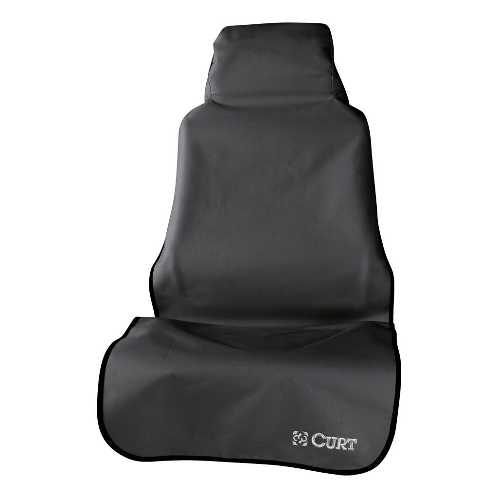 AM Seat Defender 58 x 23 Removable Waterproof Black Bucket Seat Cover SKU CUR18501