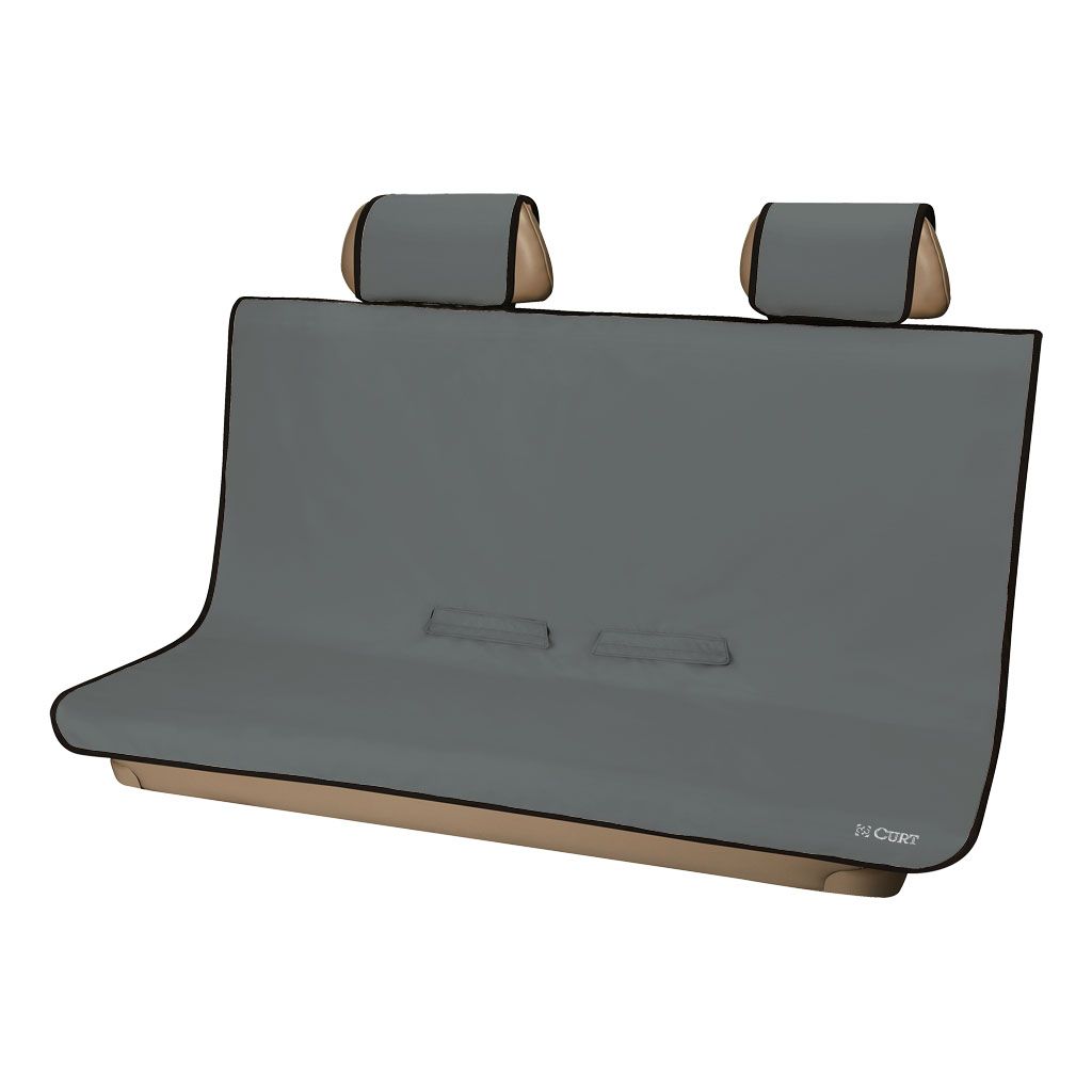 AM Seat Defender 58 x 55 Removable Waterproof Grey Bench Seat Cover SKU CUR18510