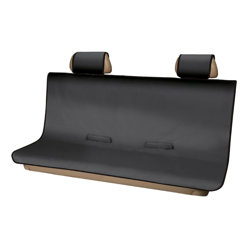 AM Seat Defender 58 x 63 Removable Waterproof Black XL Bench Truck Seat Cover SKU CUR18521