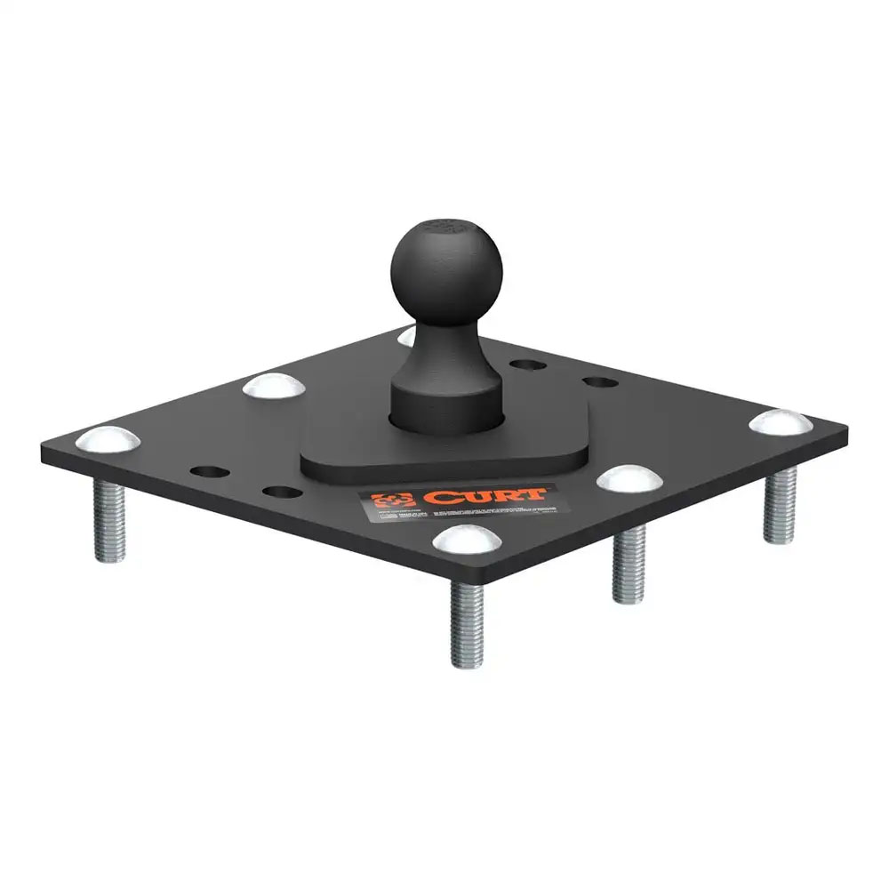 AM HITCH PLATE WITH BALL SKU CUR61100