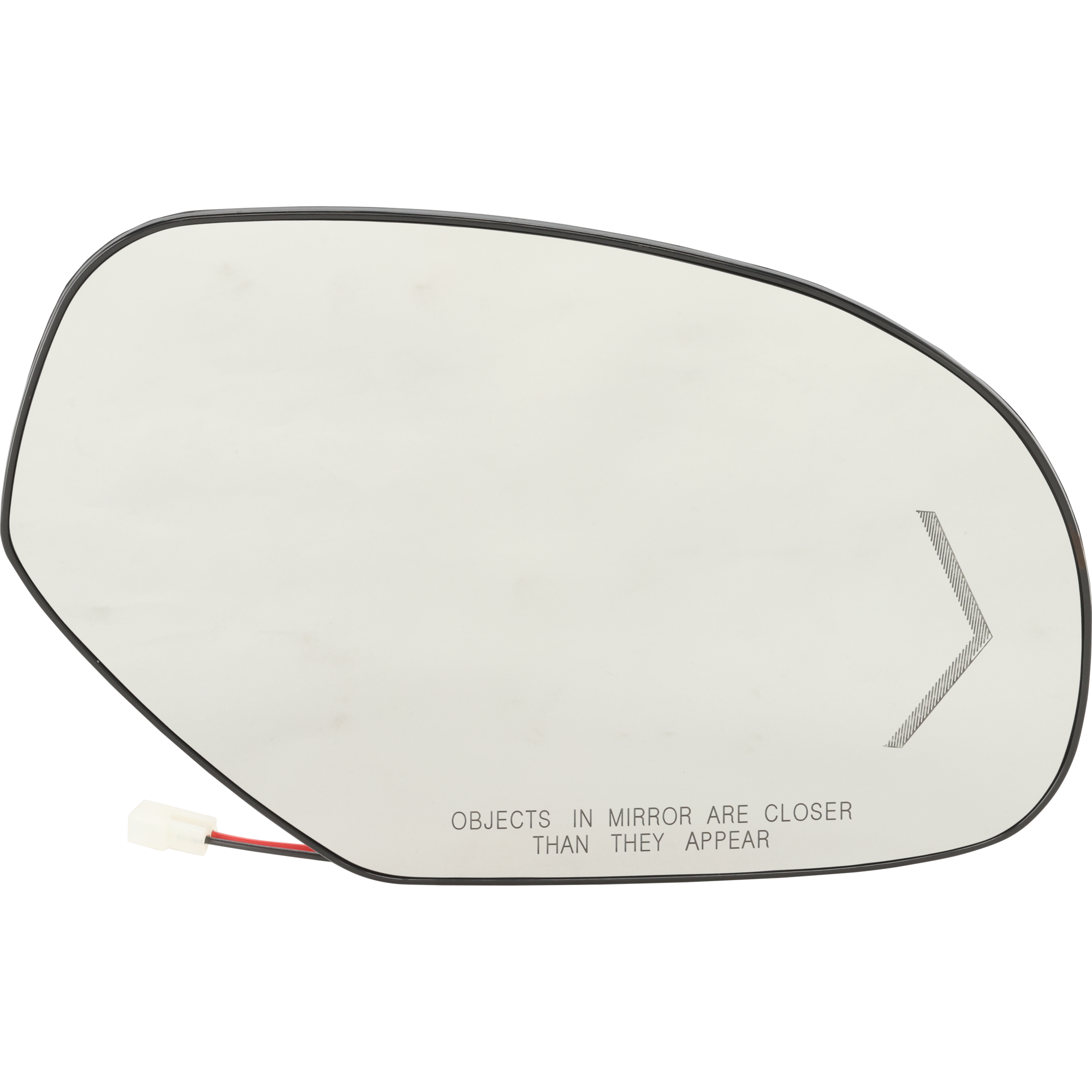 AM SILVERADO SIERRA 1500-07-13 MIRROR GLASS RH Non Towing Heated w Arrow Type Signal Light No Auto dimming No Blind Spot Detection w Backing Plate SKU CV112GR S Partslink GM1325137 OEM 25829663
