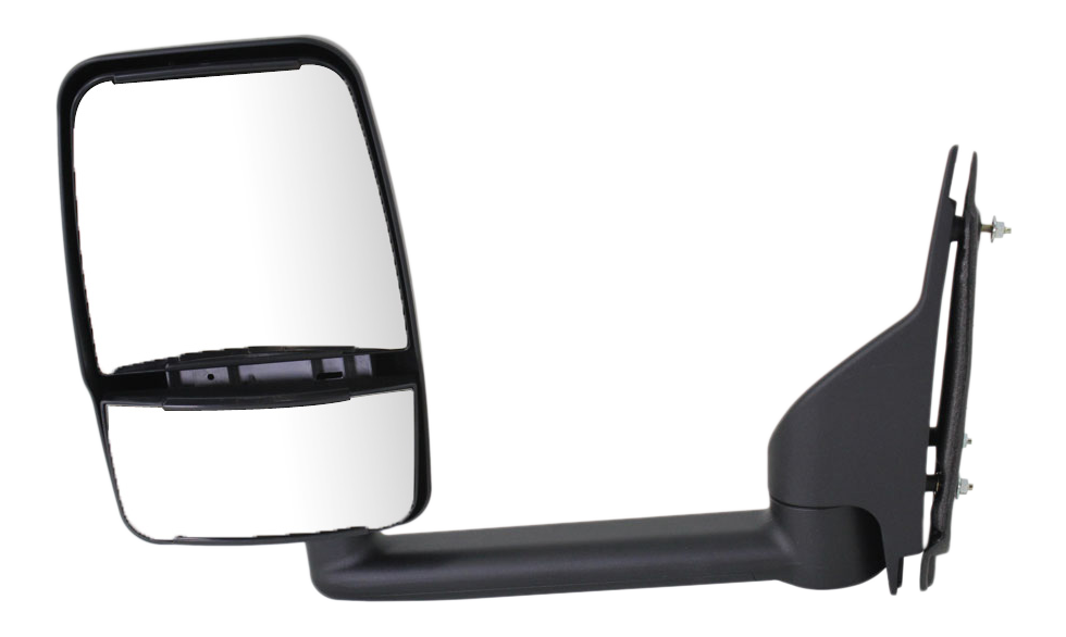 AM EXPRESS SAVANA VAN 03-17 TOWING MIRROR LH Manual Adjust Manual Folding Non Heated Textured No Signal Light SKU CV113L Partslink GM1320426 OEM 25894029