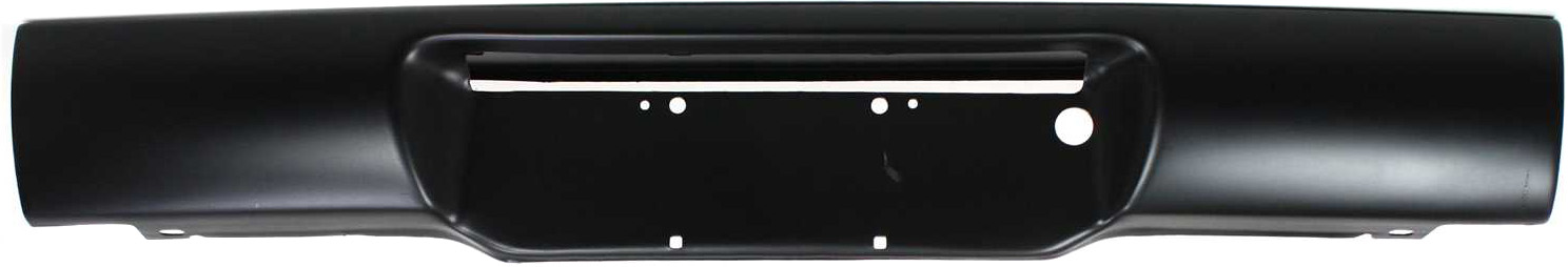 AM S10 BLAZER 95-97 STEP BUMPER FACE BAR ONLY w o Pad w Pad Provision w o Mounting Bracket Powdercoated Black SKU CV12130 Partslink GM1102308 OEM 15031422