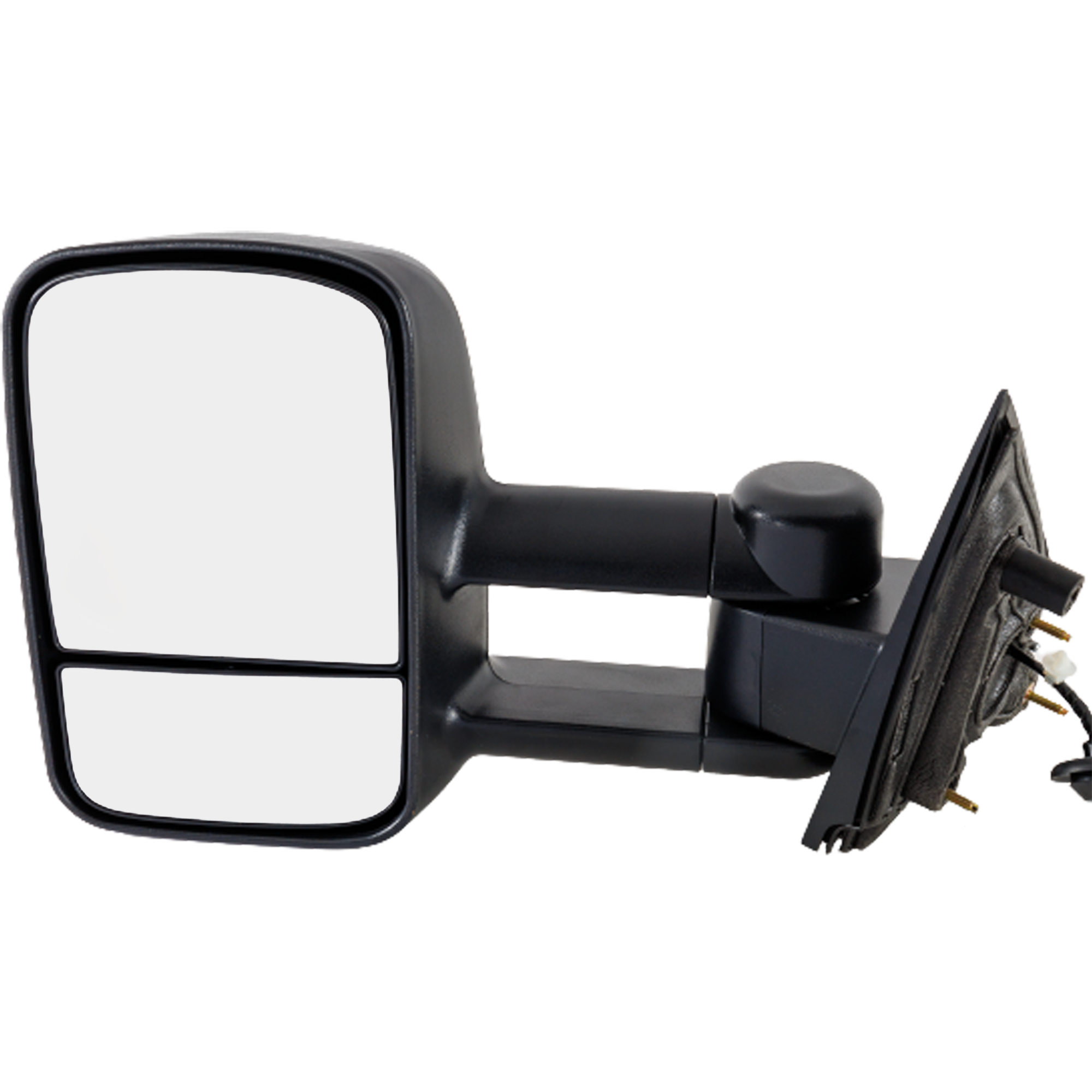 AM SILVERADO SIERRA 1500-14-14 SIERRA 2500 HD 3500 HD 15-19 TOWING MIRROR LH Power Manual Folding Heated Textured Trailer Type No Signal Light SKU CV126EL Partslink GM1320485 OEM 22820397 PFM