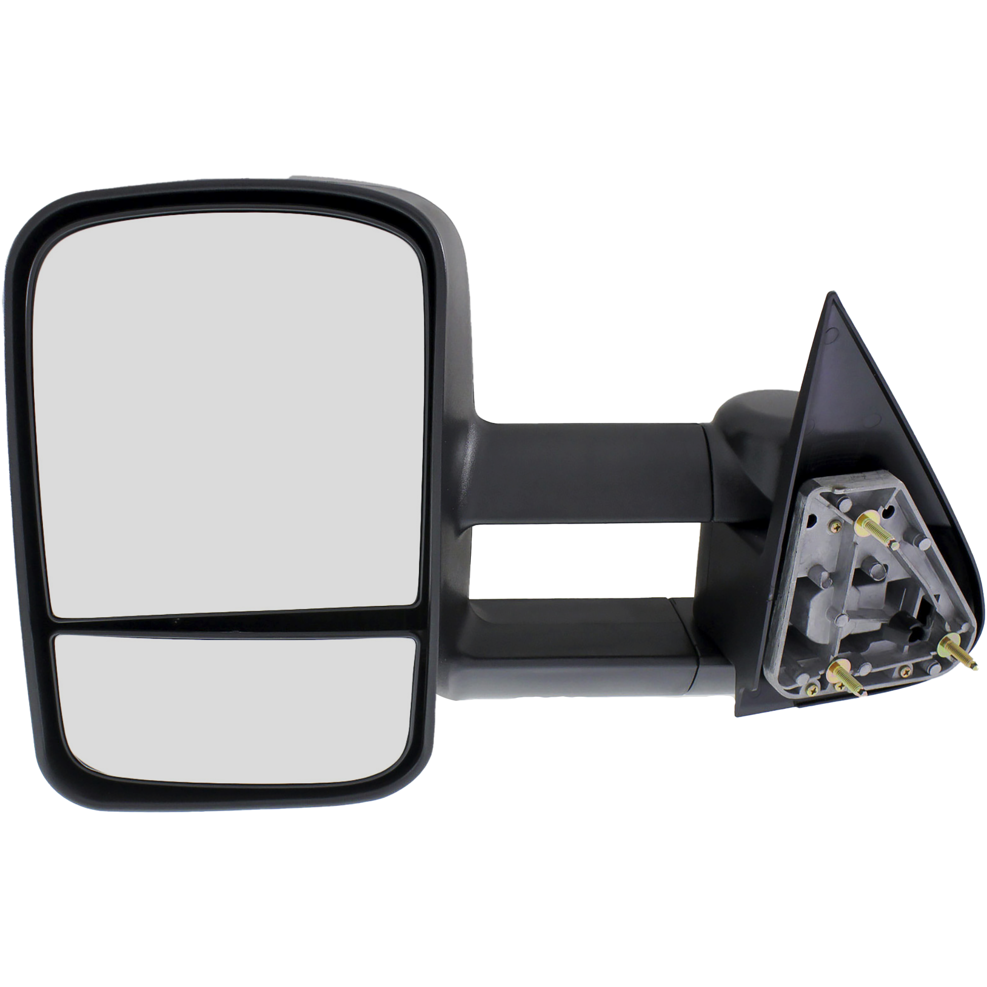 AM SILVERADO SIERRA 99-06 TOWING MIRROR LH Manual Adjust Manual Folding Non Heated Textured Telescopic Includes 2007 Classic SKU CV127L Partslink GM1320416 OEM 25876714 PFM