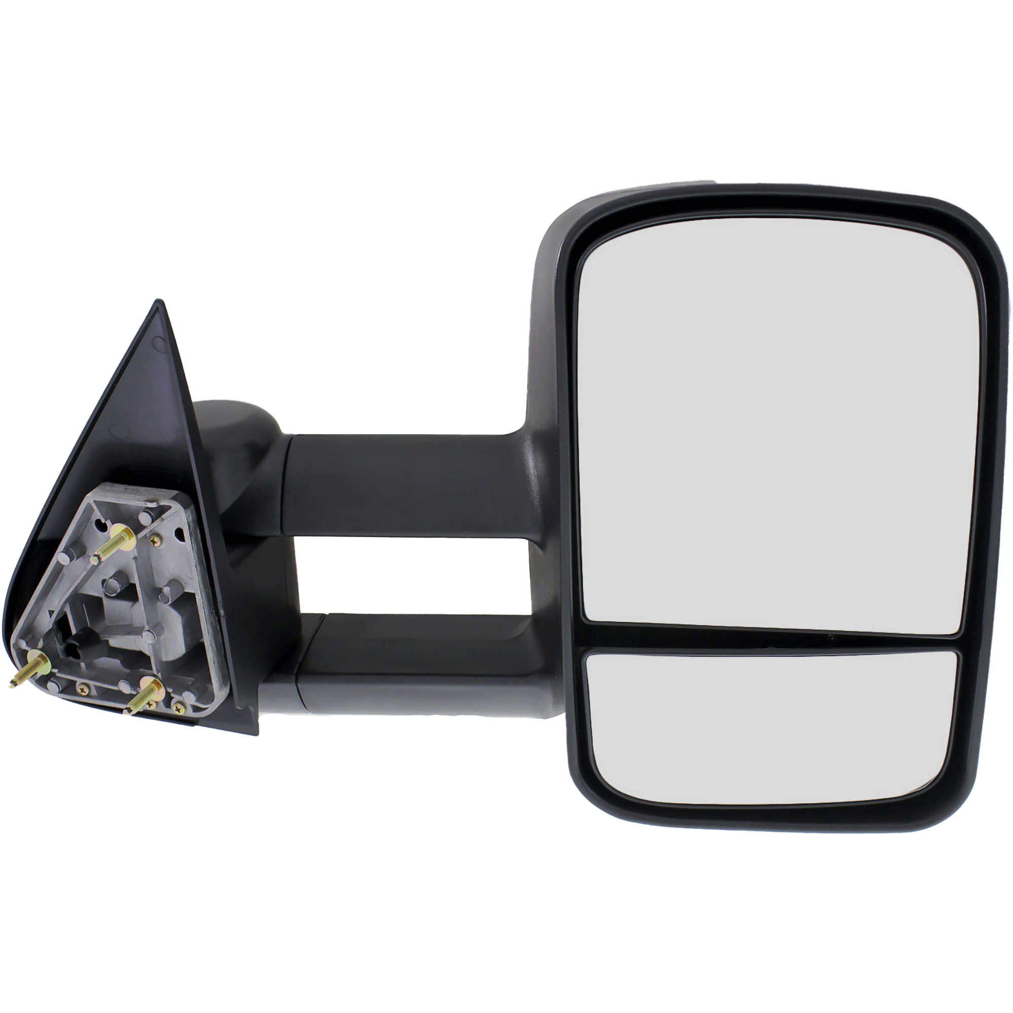 AM SILVERADO SIERRA 99-06 TOWING MIRROR RH Manual Adjust Manual Folding Non Heated Textured Telescopic Includes 2007 Classic SKU CV127R Partslink GM1321416 OEM 25876715 PFM