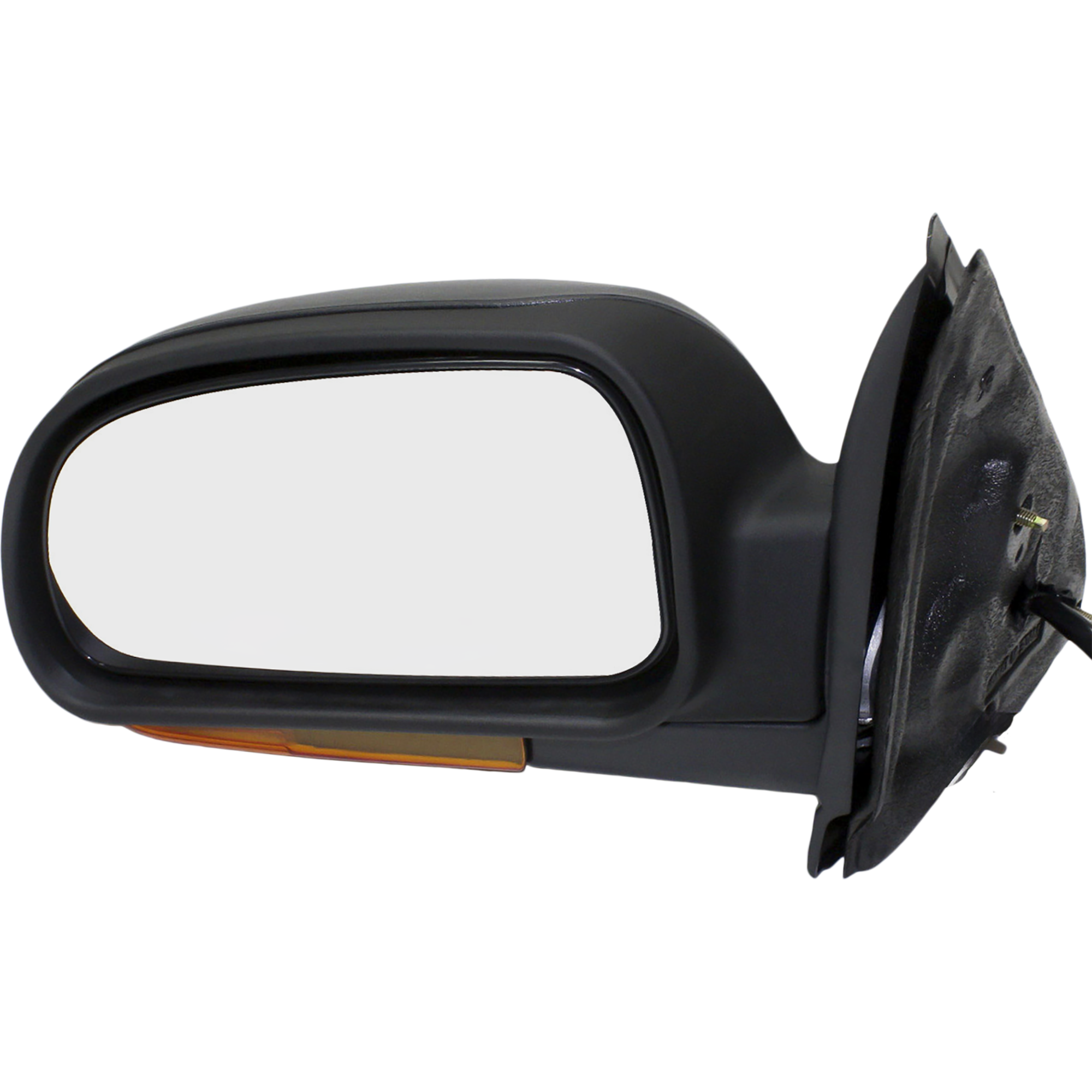 AM TRAILBLAZER 02-03 MIRROR LH Power Manual Folding Heated Textured w Signal Light No Memory SKU CV129EL S Partslink GM1320351 OEM 15789788