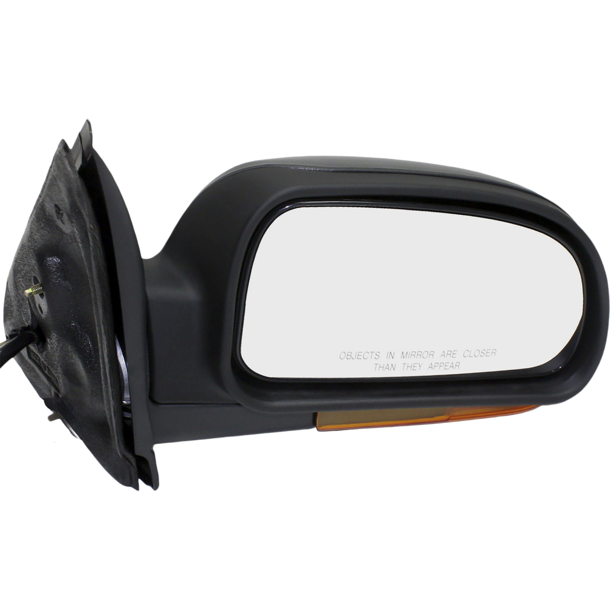 AM TRAILBLAZER 02-03 MIRROR RH Power Manual Folding Heated Textured w Signal Light No Memory SKU CV129ER S Partslink GM1321351 OEM 15789789