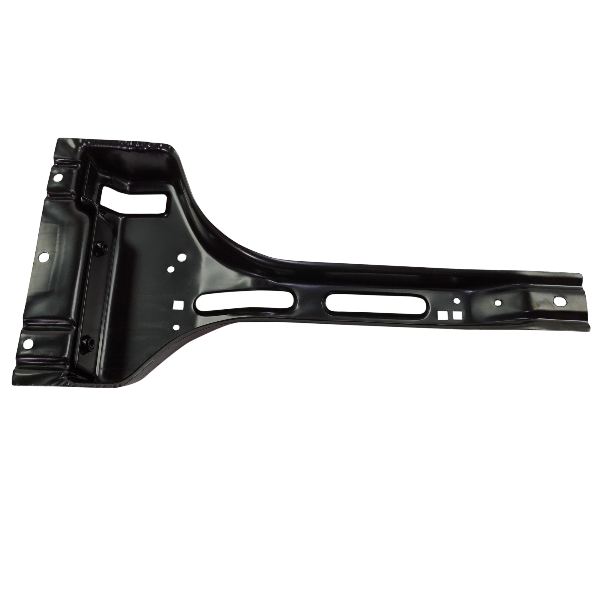 AM C K FULL SIZE P U 88-02 RADIATOR SUPPORT CENTER Hood Latch Support Black Steel SKU CV13112 Partslink GM1233101 OEM 15030678
