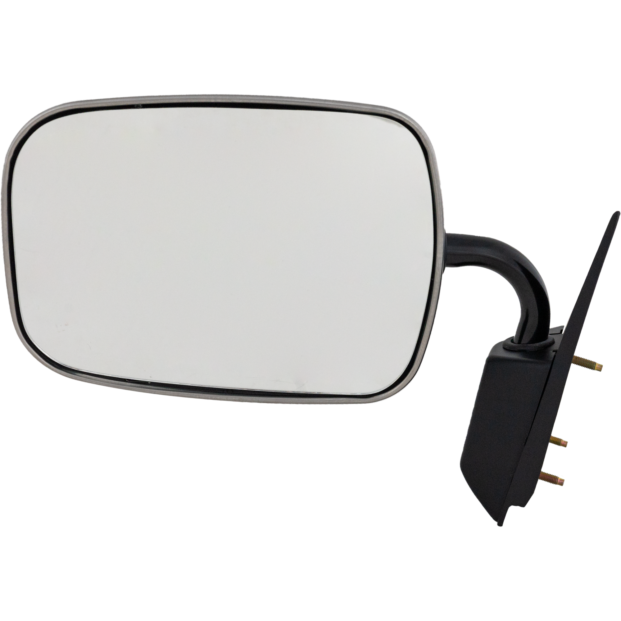 AM C K FULL SIZE P U 88-02 MIRROR LH Non Towing Manual Adjust Manual Folding Non Heated Polished Below Eyeline Type Steel SKU CV131L OEM 15697331