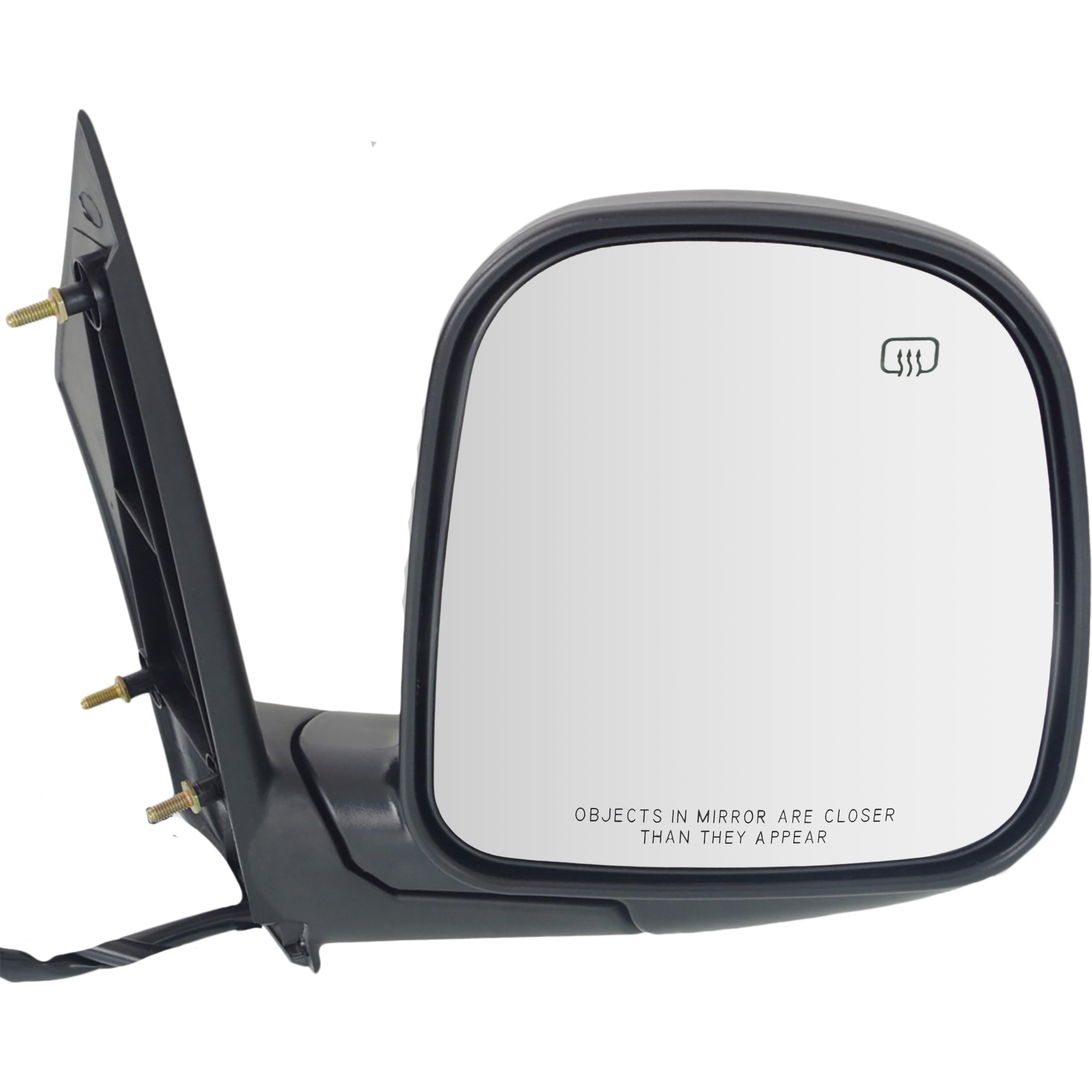 AM EXPRESS SAVANA VAN 96-02 MIRROR RH Non Towing Power Manual Folding Heated Paintable SKU CV17ER Partslink GM1321228 OEM 15768771