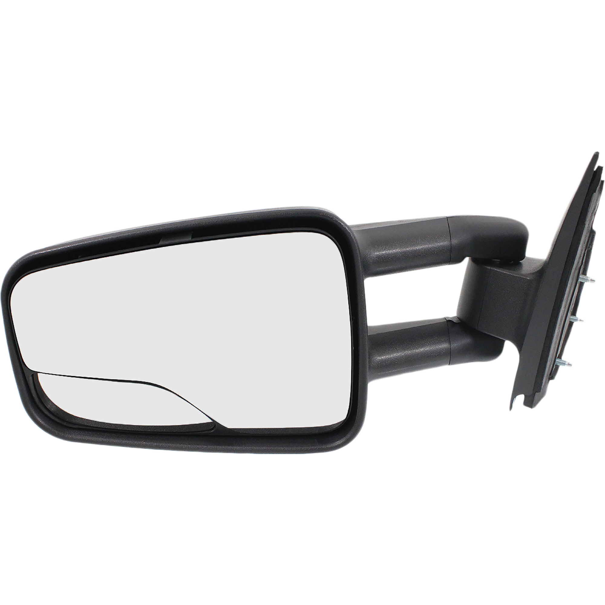 AM SILVERADO SIERRA 99-06 TOWING MIRROR LH Power Manual Folding Non Heated Textured Includes 2007 Classic w Blind Spot Glass SKU CV18L Partslink GM1320244 OEM 15172060