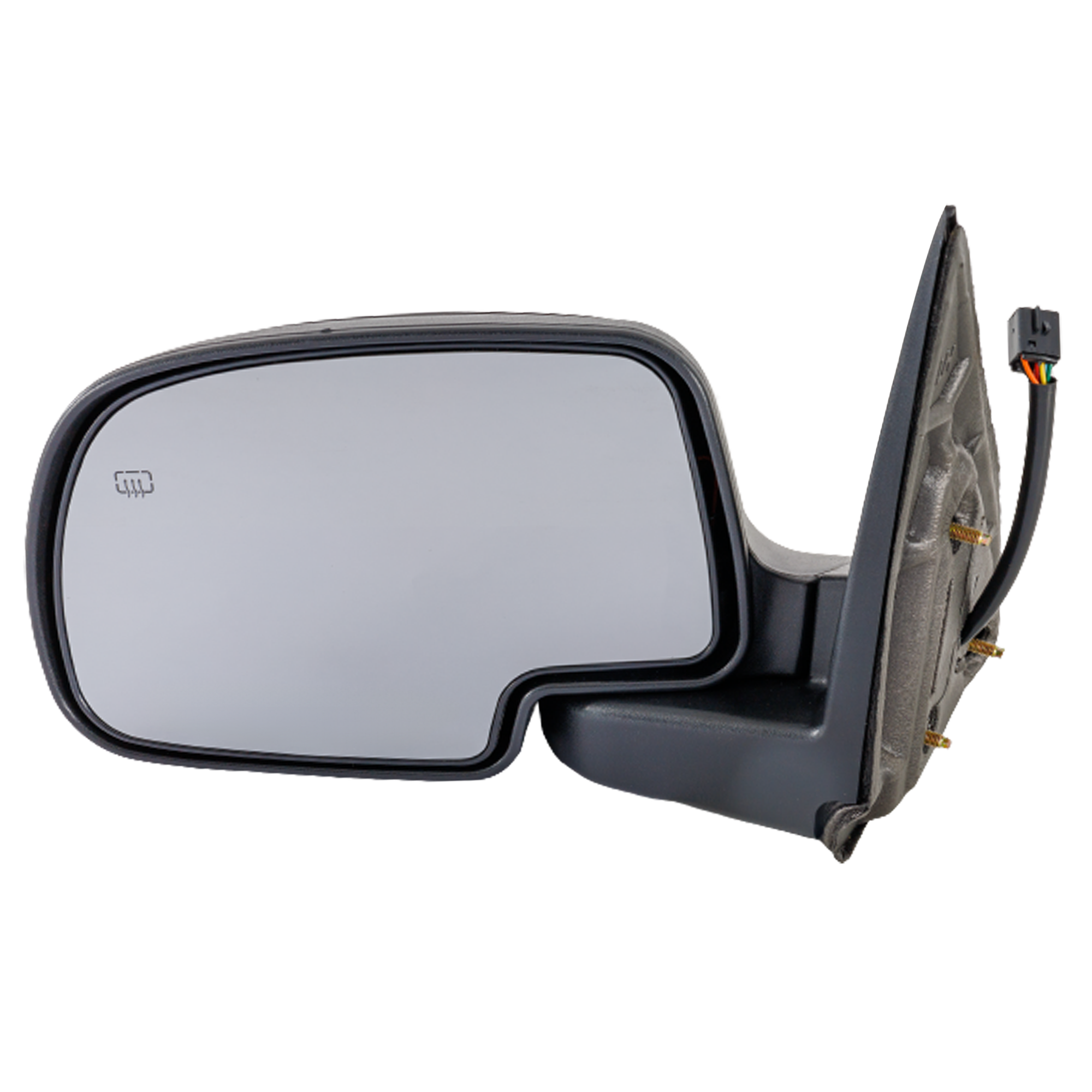AM SILVERADO SIERRA 99-06 MIRROR LH Non Towing Power Manual Folding Heated Textured Includes 2007 Classic w Puddle Light No Memory and Signal Light SKU CV19EL Partslink GM1320247 OEM 15179832