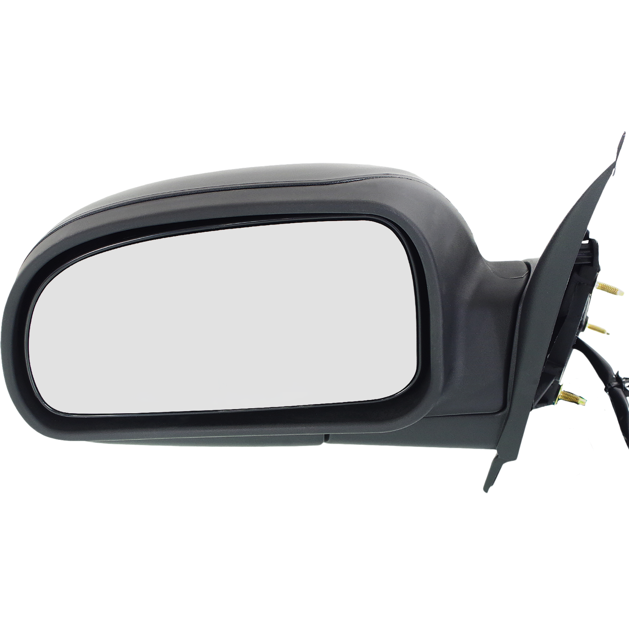 AM TRAILBLAZER 02-09 MIRROR LH Power Manual Folding Heated Textured No Signal Light SKU CV26EL Partslink GM1320265 OEM 15206175