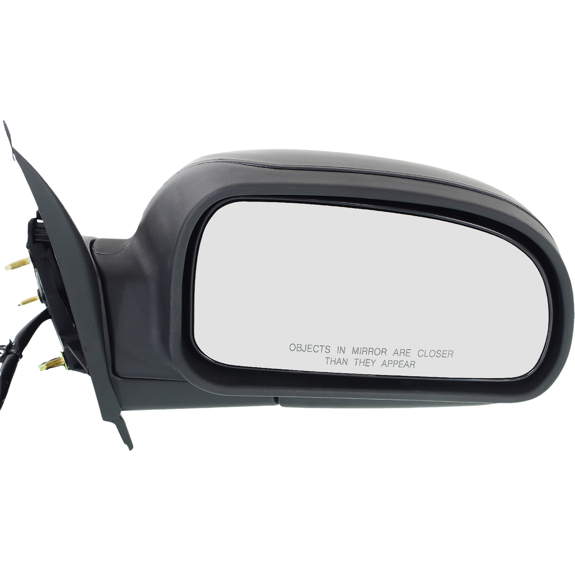 AM TRAILBLAZER 02-09 MIRROR RH Power Manual Folding Heated Textured No Signal Light SKU CV26ER Partslink GM1321265 OEM 15206176