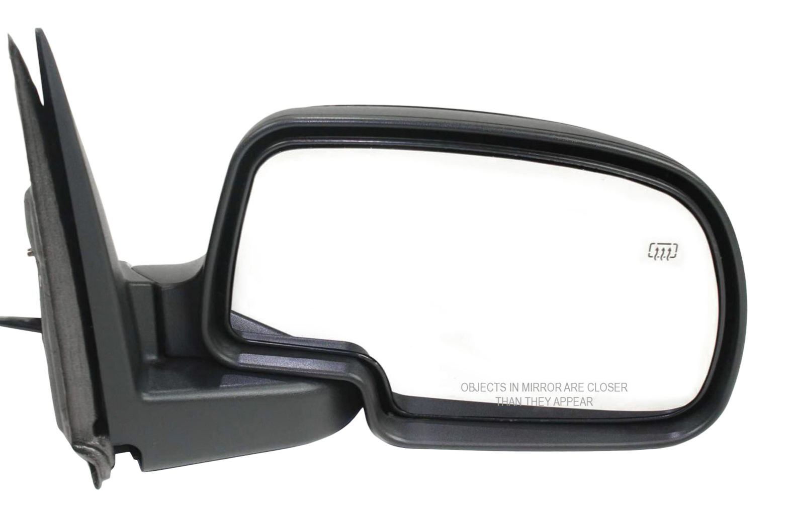 AM SILVERADO SIERRA 03-07 MIRROR RH Non Towing Power Manual Folding Heated Textured No Memory Puddle Light and Signal Light Includes 2007 Classic SKU CV28ER Partslink GM1321293 OEM 15226945