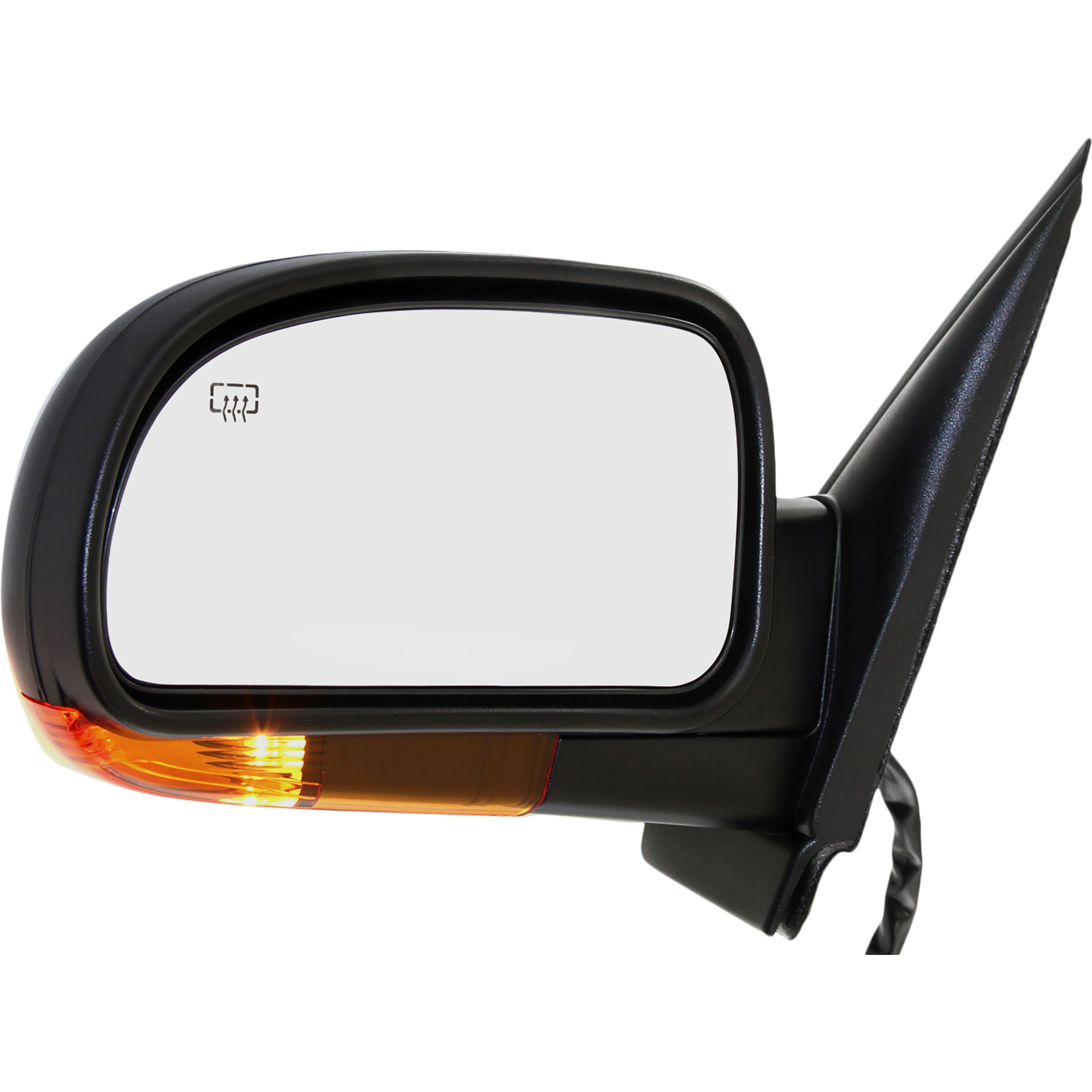 AM TRAILBLAZER 04-07 MIRROR LH Power Manual Folding Heated Paintable w Memory and Signal Light SKU CV36EL Partslink GM1320323 OEM 15789785
