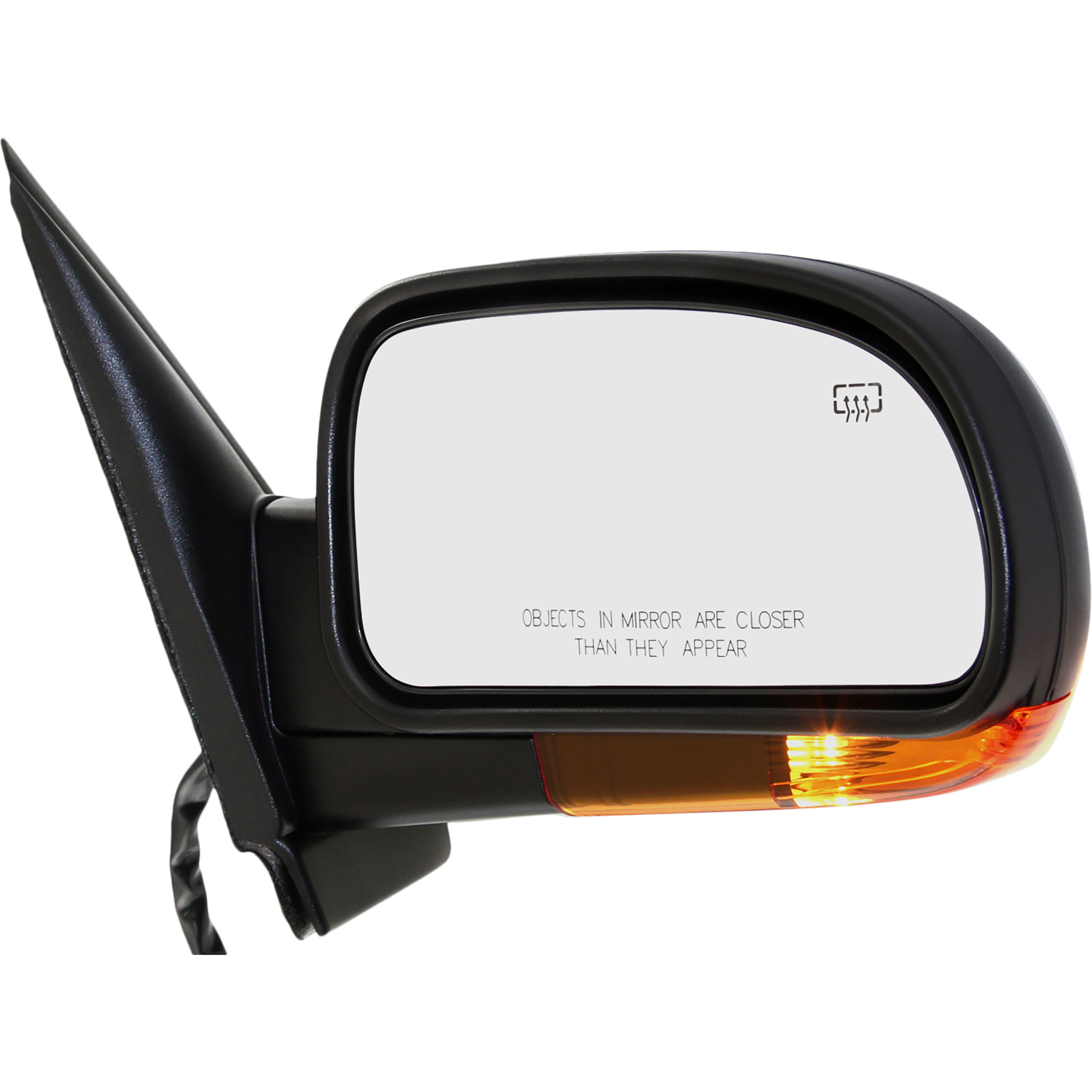 AM TRAILBLAZER 04-07 MIRROR RH Power Manual Folding Heated Paintable w Memory and Signal Light SKU CV36ER Partslink GM1321323 OEM 15789786
